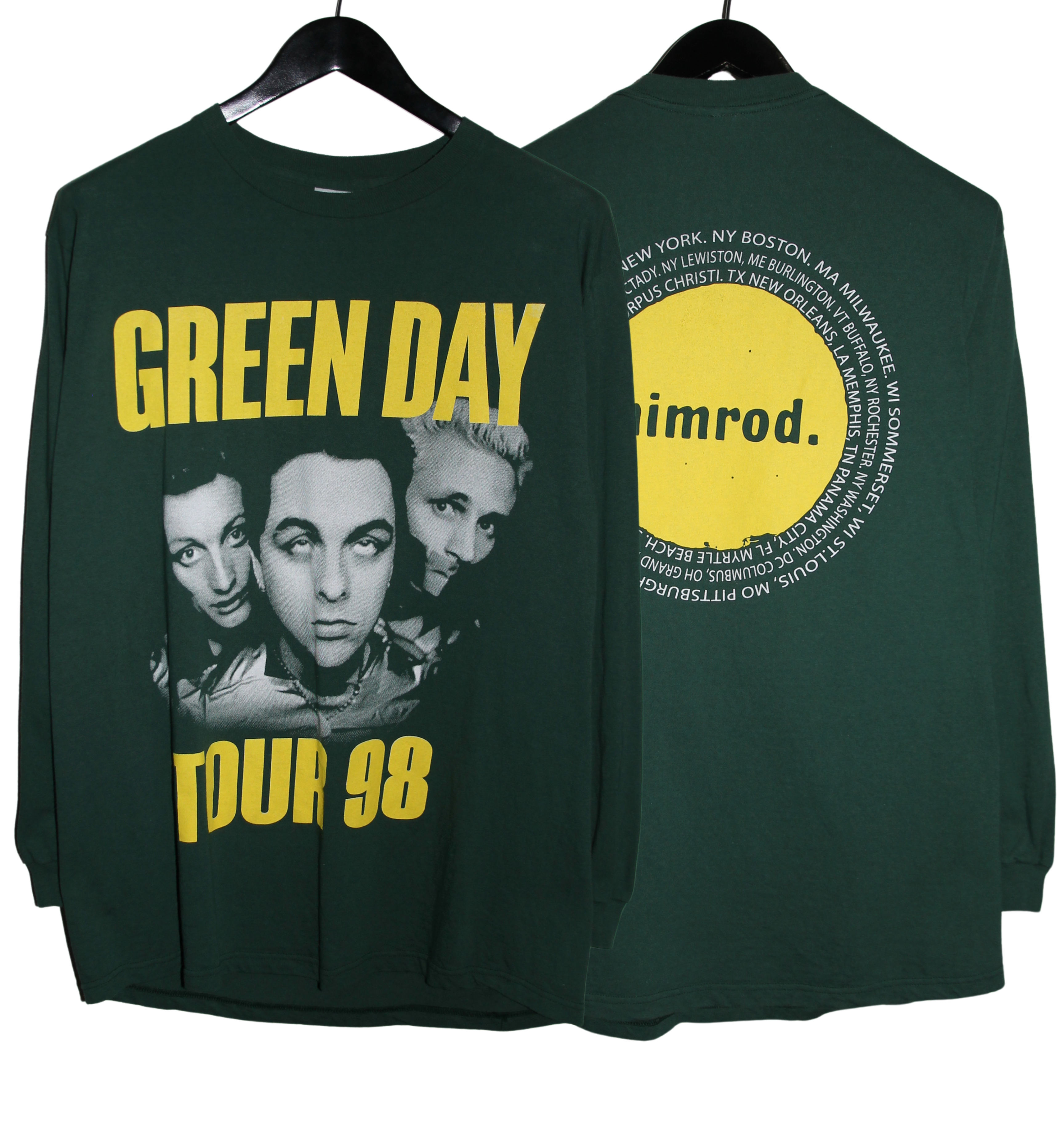 Green Day 1998 Nimrod Tour Long Sleeve