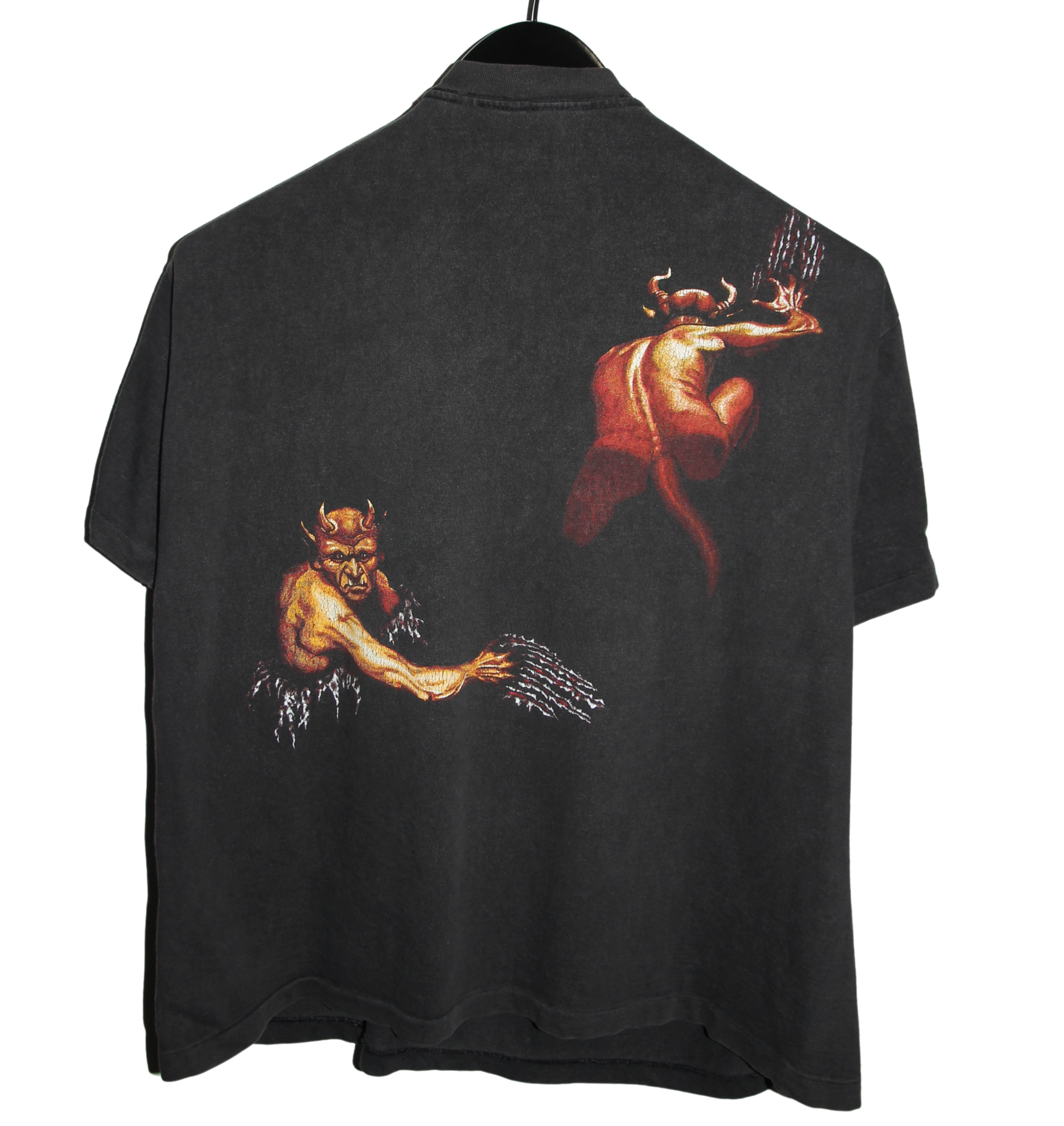 Megadeth 1992 Shirt Vic Goes To Hell Shirt