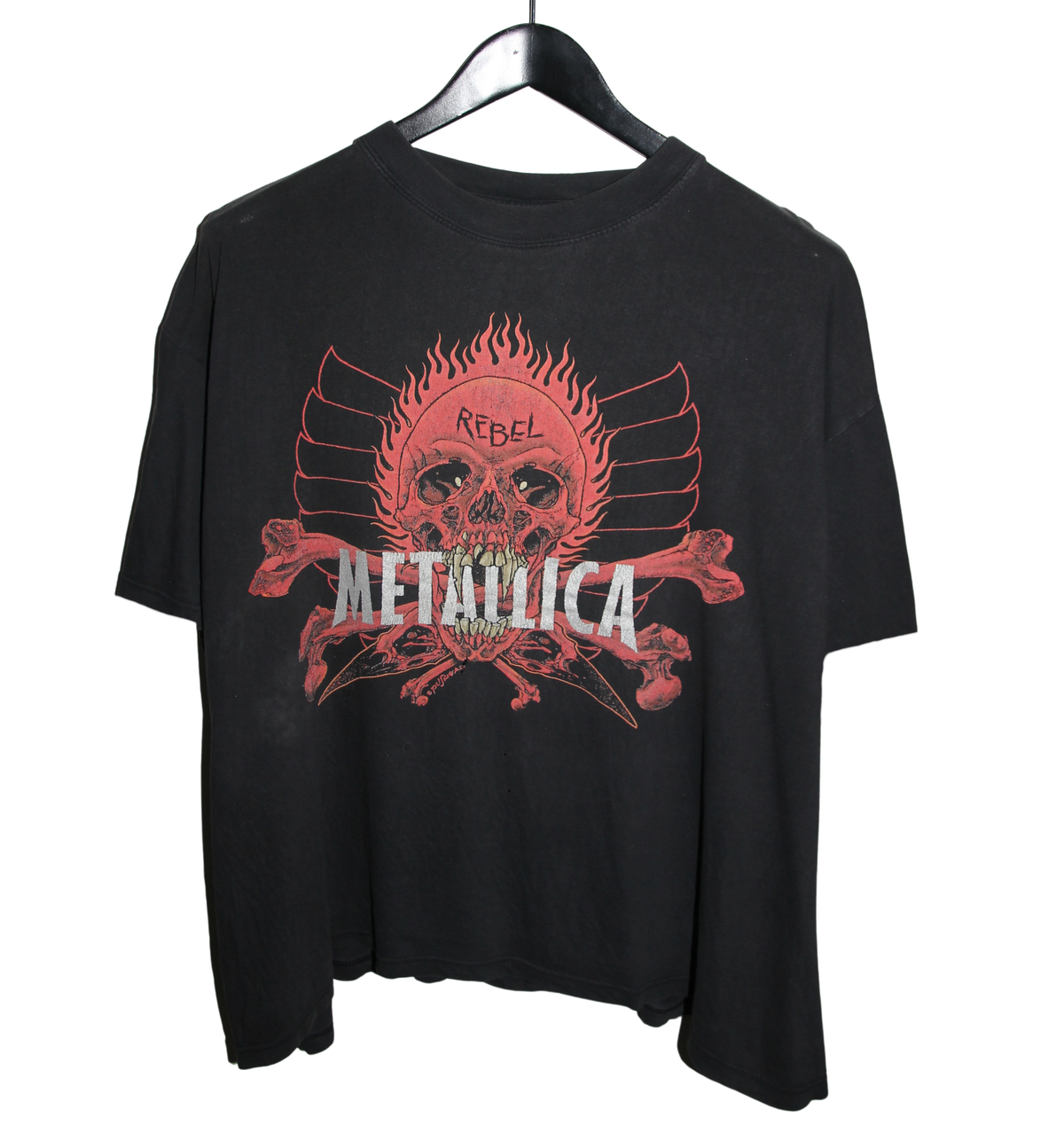 Metallica 1997 Rebel Pushead Shirt