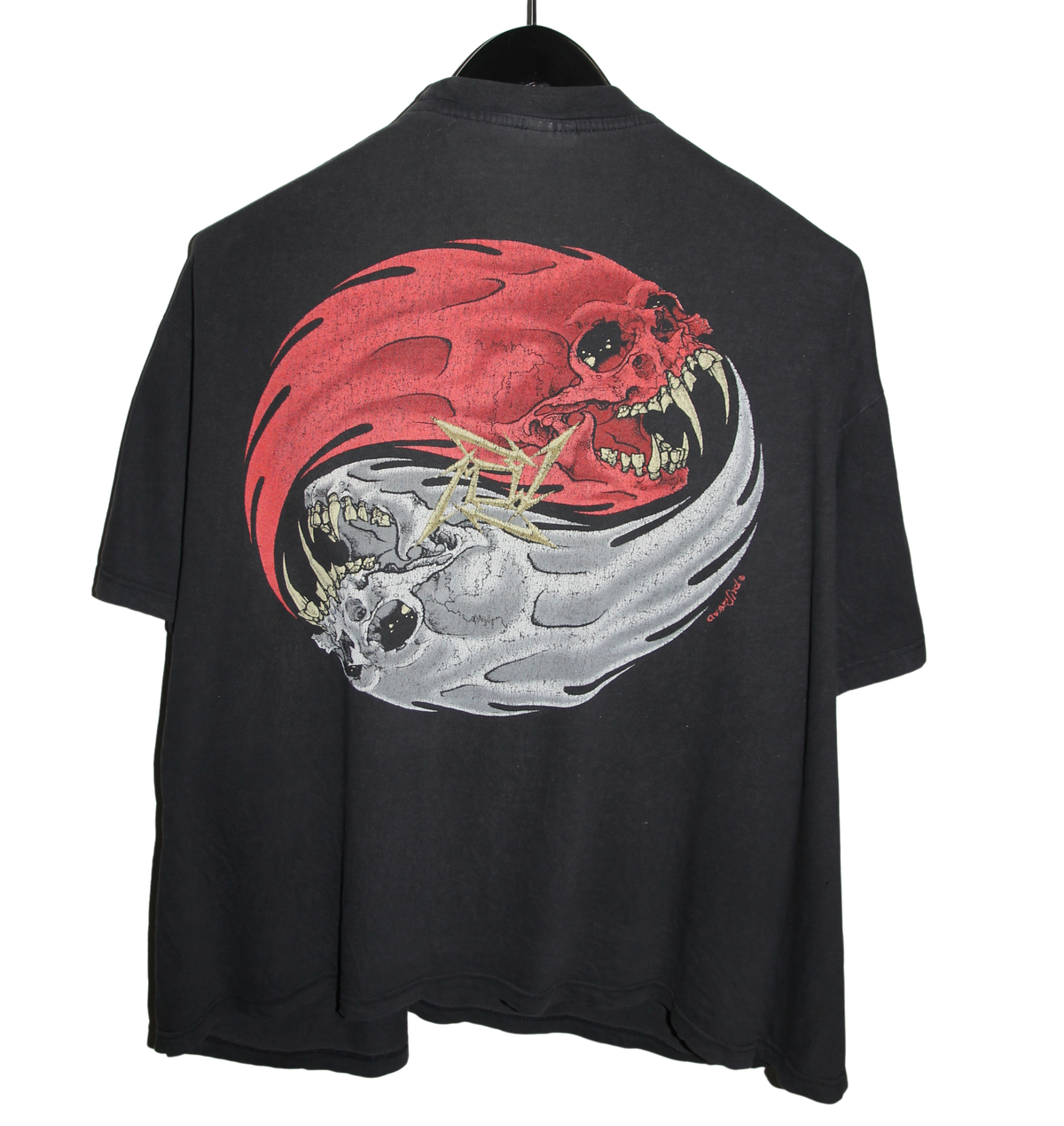 Metallica 1997 Rebel Pushead Shirt
