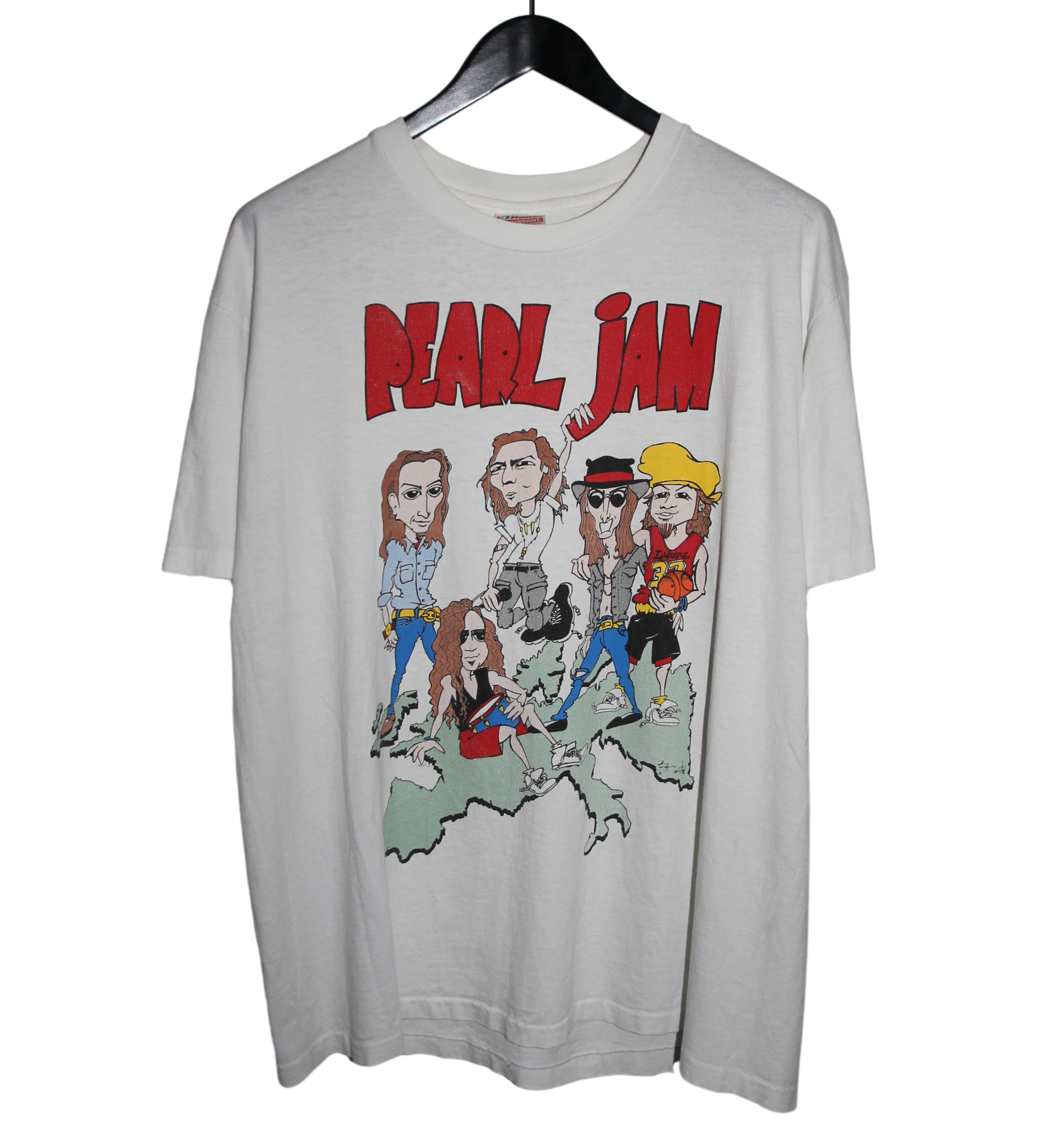 Pearl Jam 1992 World Jam Tour Shirt