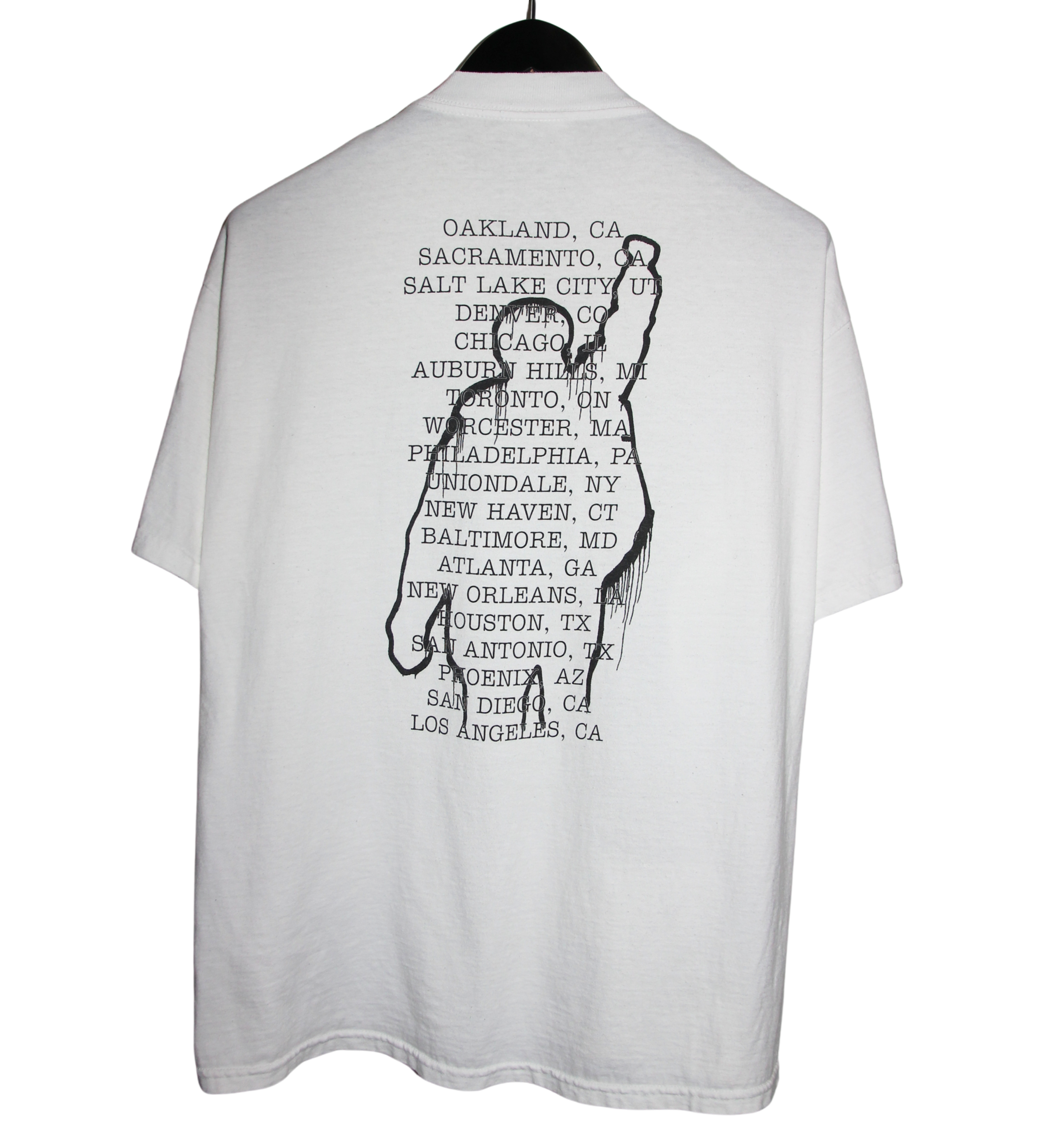 Rage Against the Machine 1999 The Battle of Los Angeles Tour Shirt