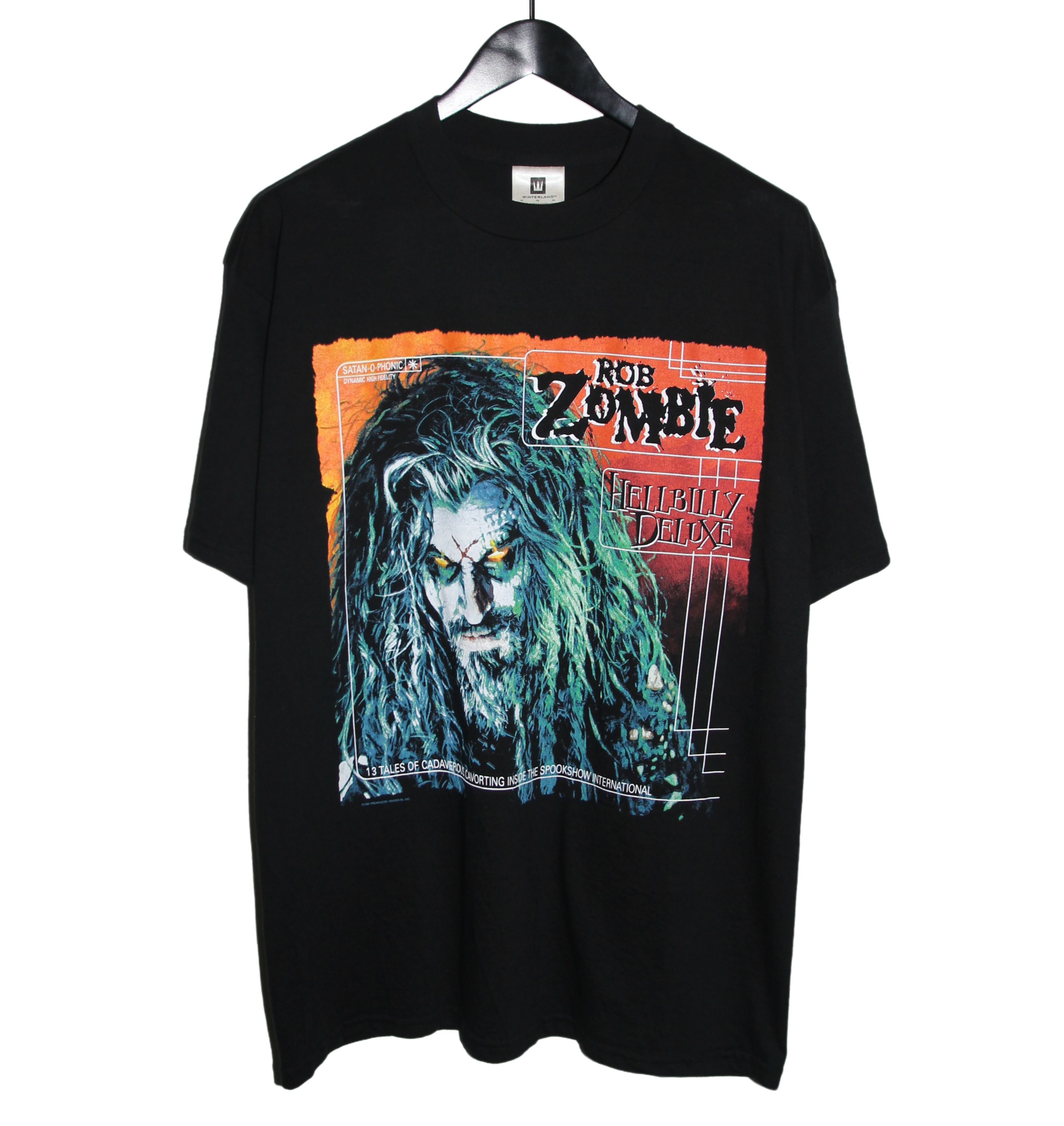 Rob Zombie 1998 Hellbilly Deluxe Album Shirt