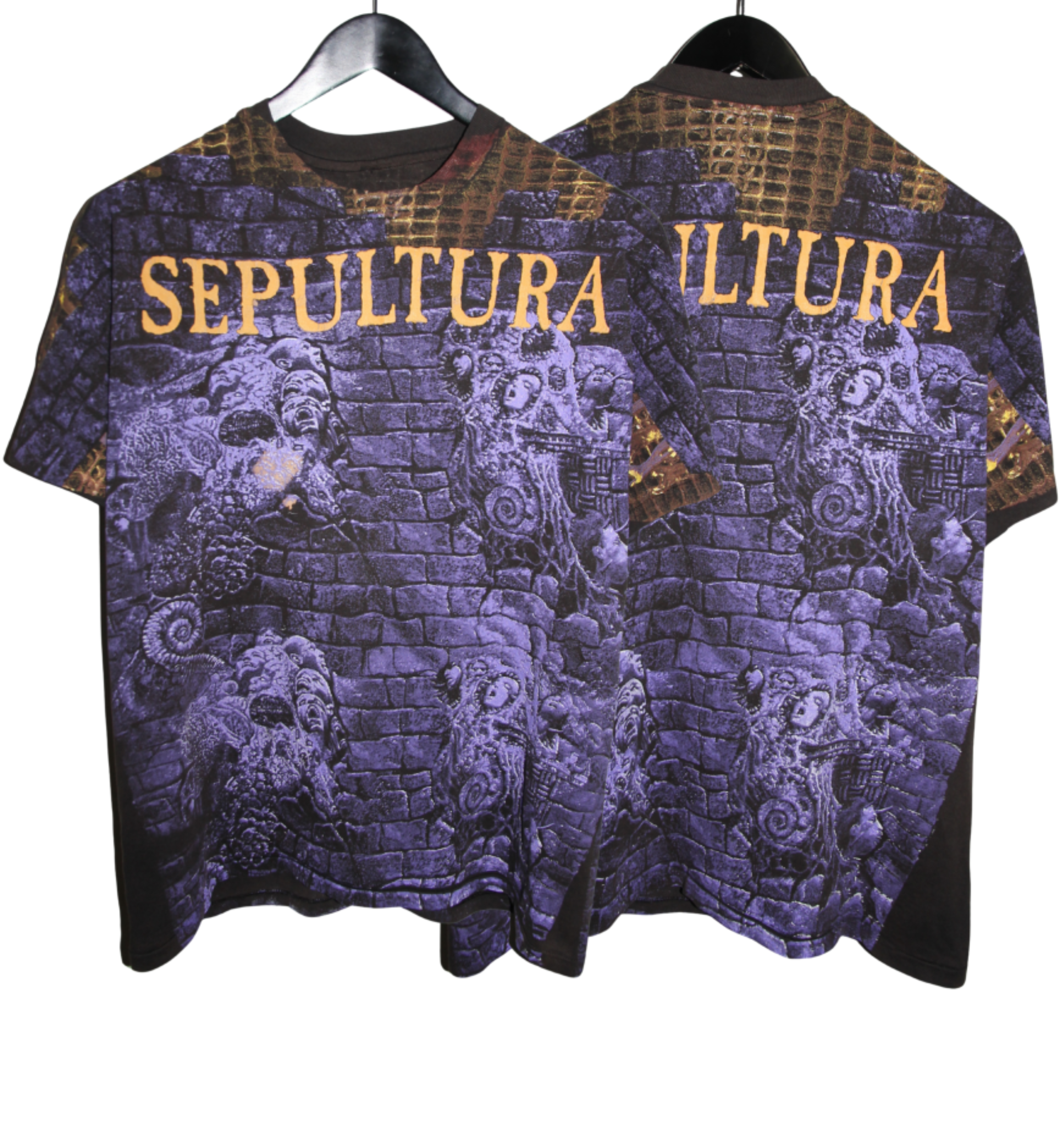 Sepultura 1993 Chaos A.D. All Over Print Shirt