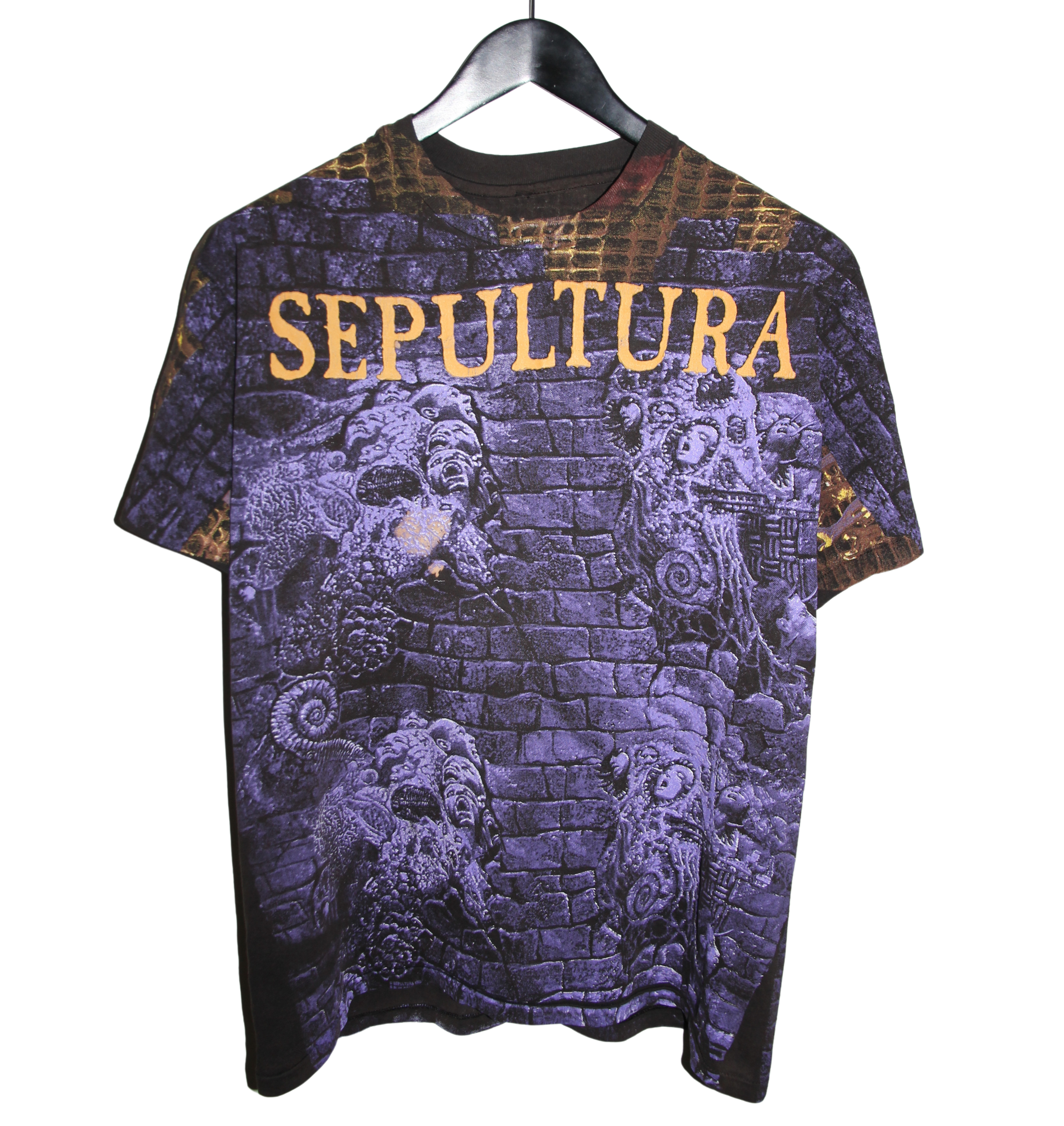 Sepultura 1993 Chaos A.D. All Over Print Shirt