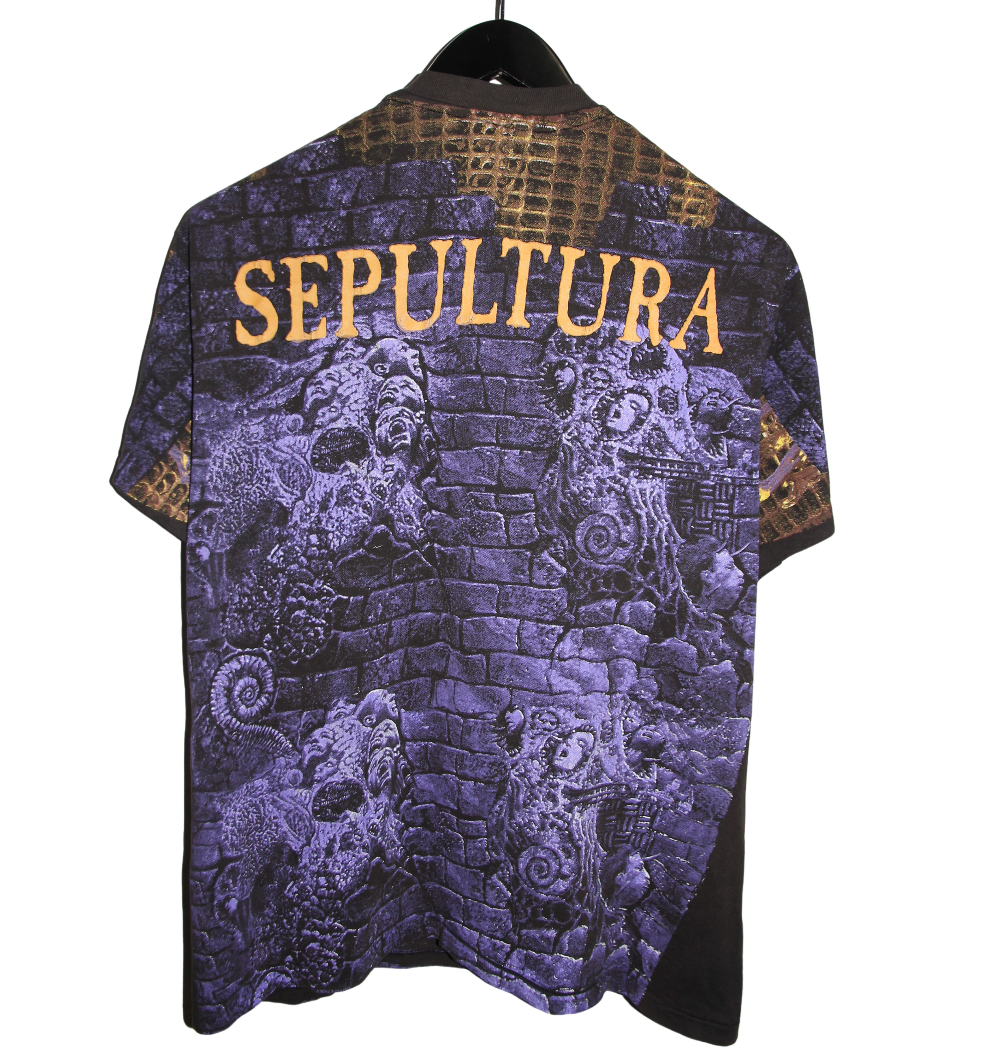 Sepultura 1993 Chaos A.D. All Over Print Shirt