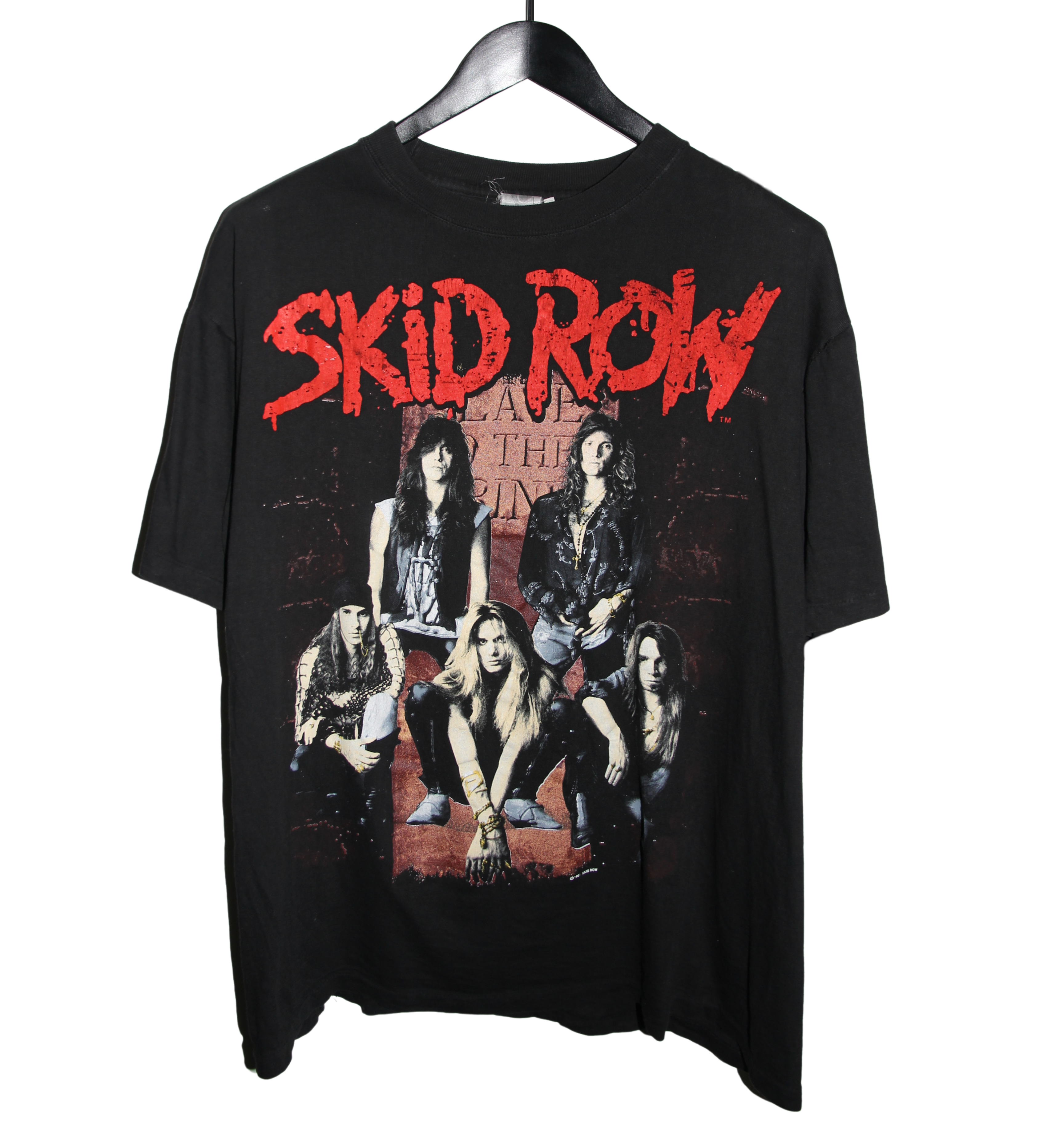 Skid Row 1991/92 Slave To The Grind Tour Shirt