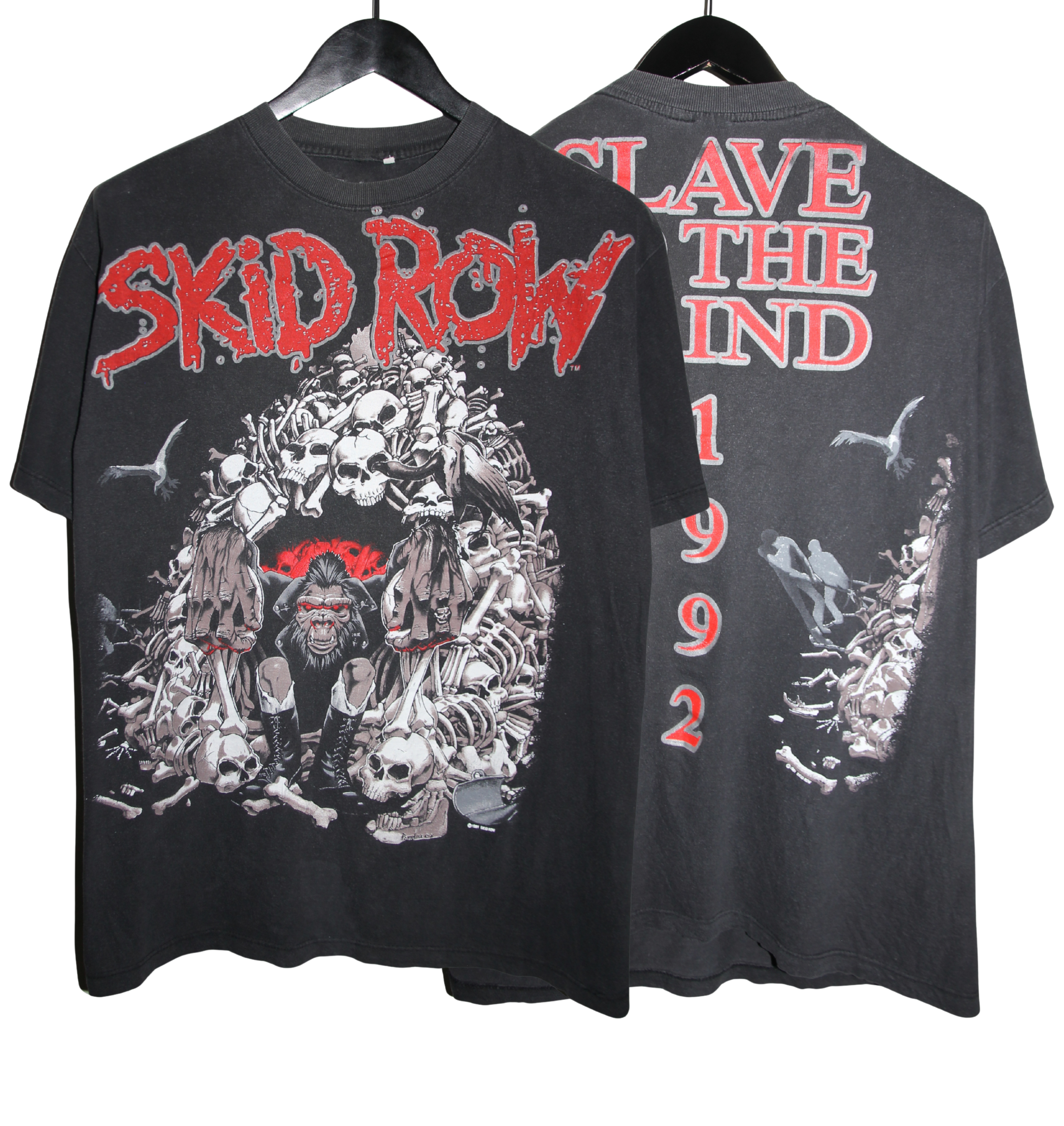 Skid Row 1992 Slave To The Grind Tour Shirt