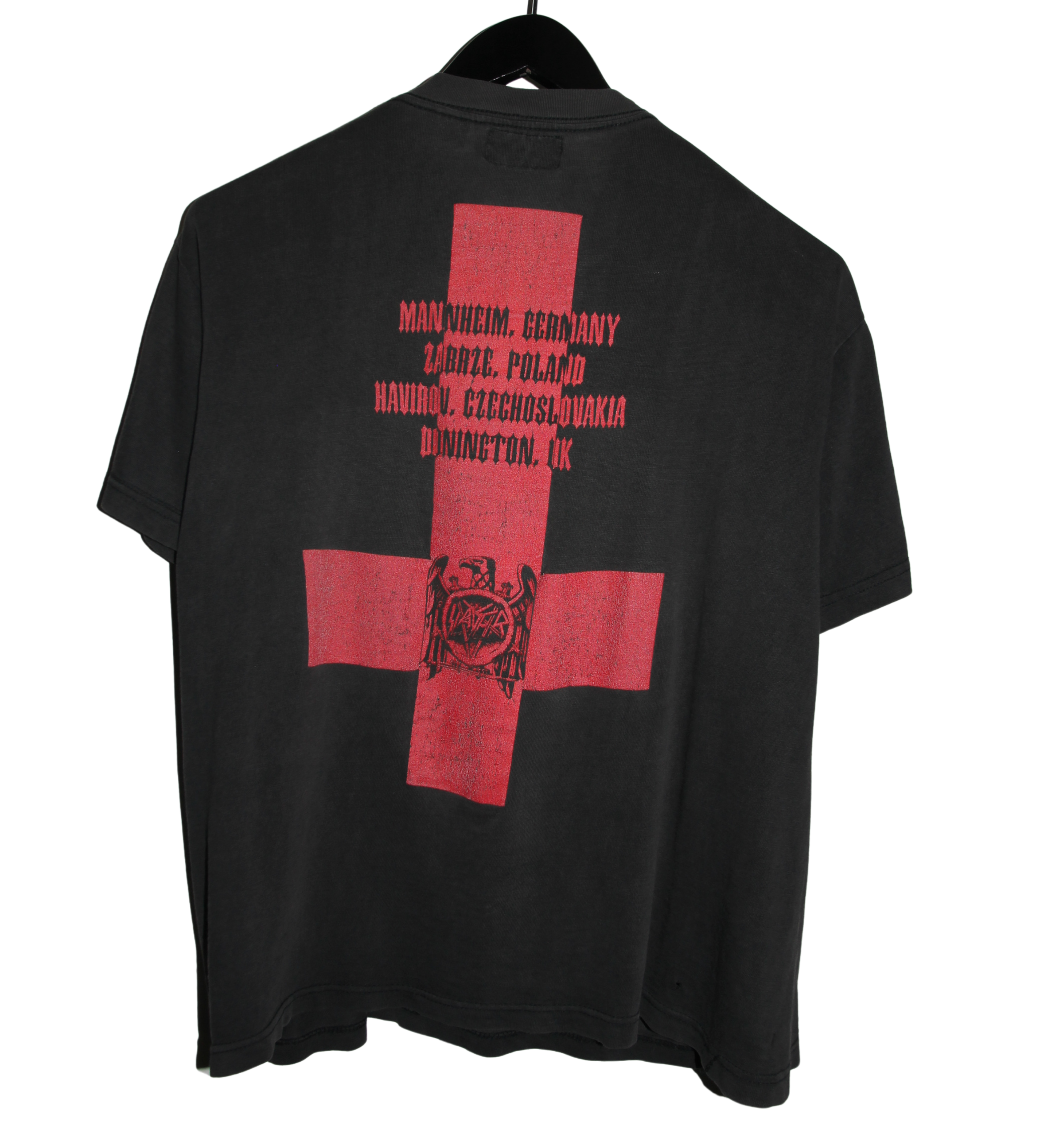 Slayer 1992 European Tour Shirt