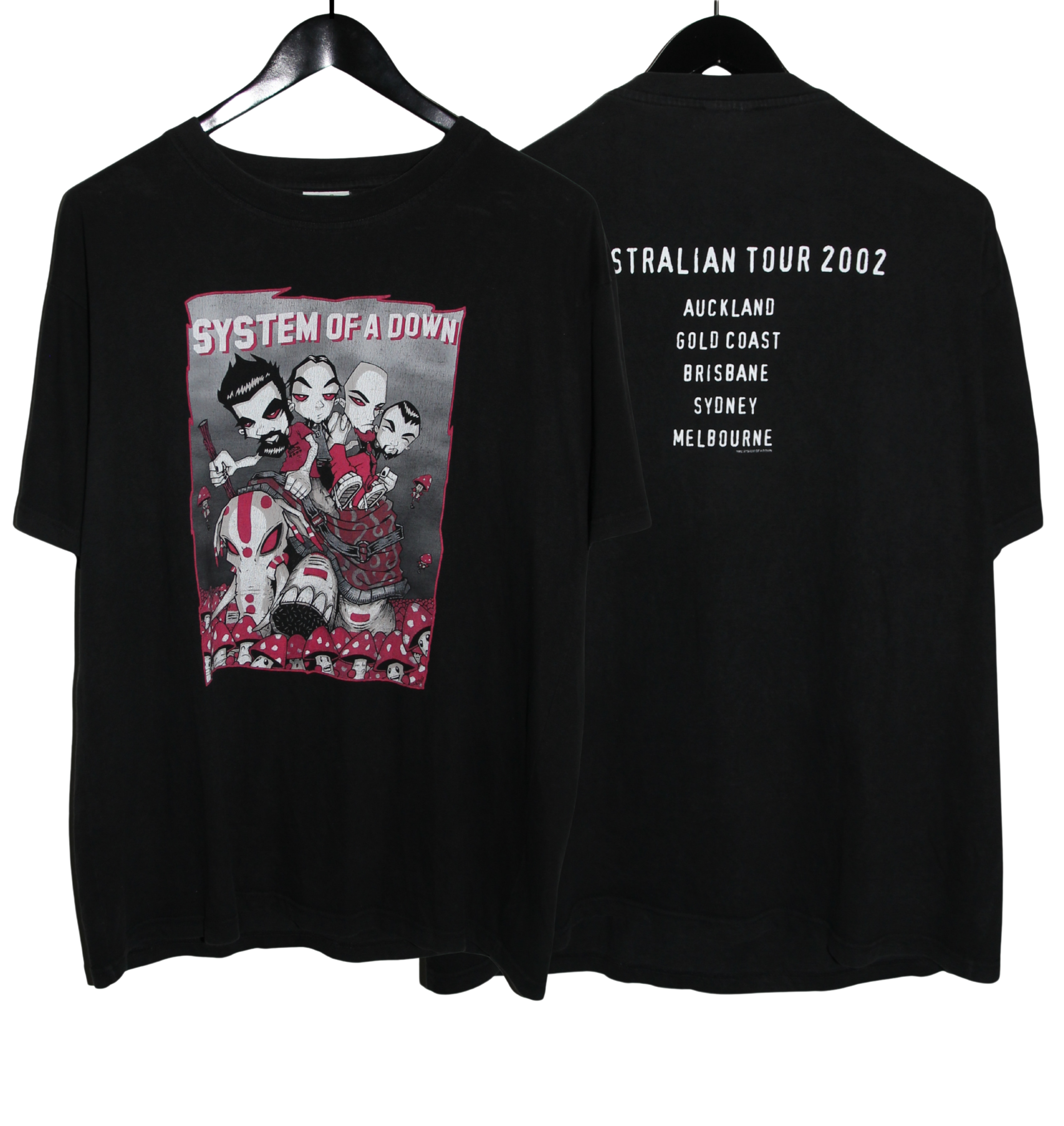 System of a Down 2002 Tour Shirt