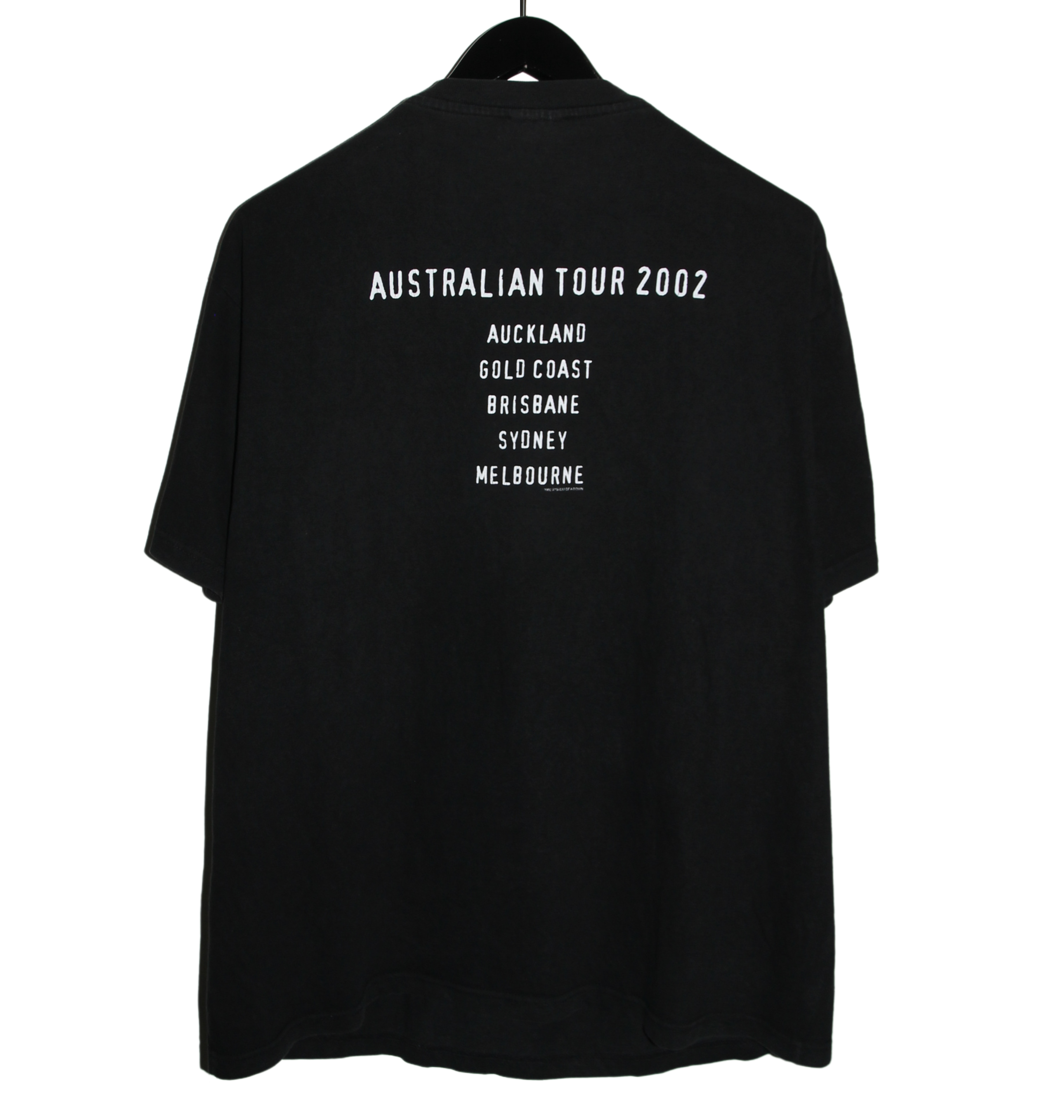 System of a Down 2002 Tour Shirt