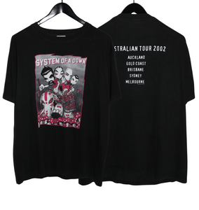 System of a Down 2002 Tour Shirt