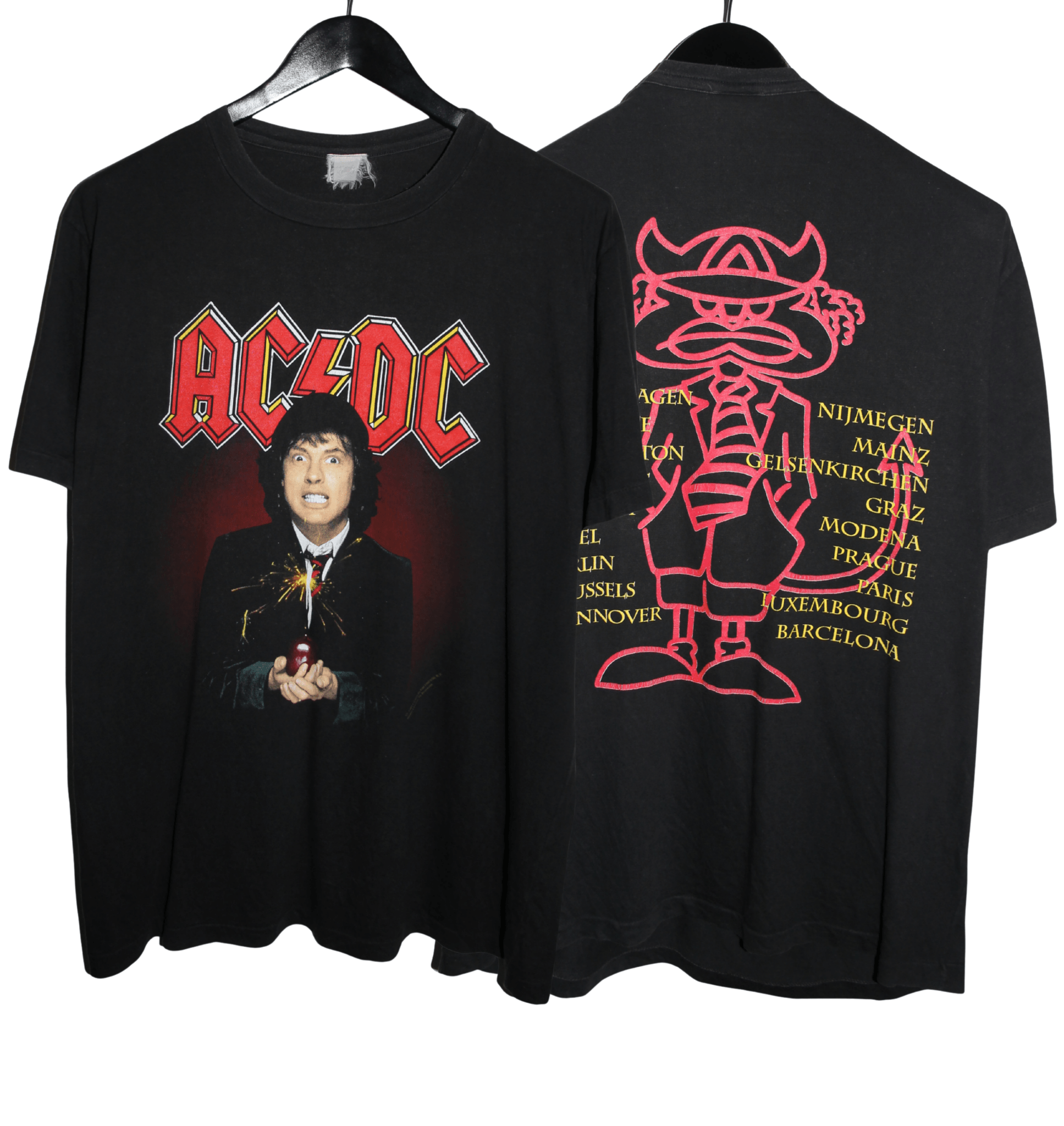 ACDC 1991 Razors Edge Tour Shirt - Faded AU