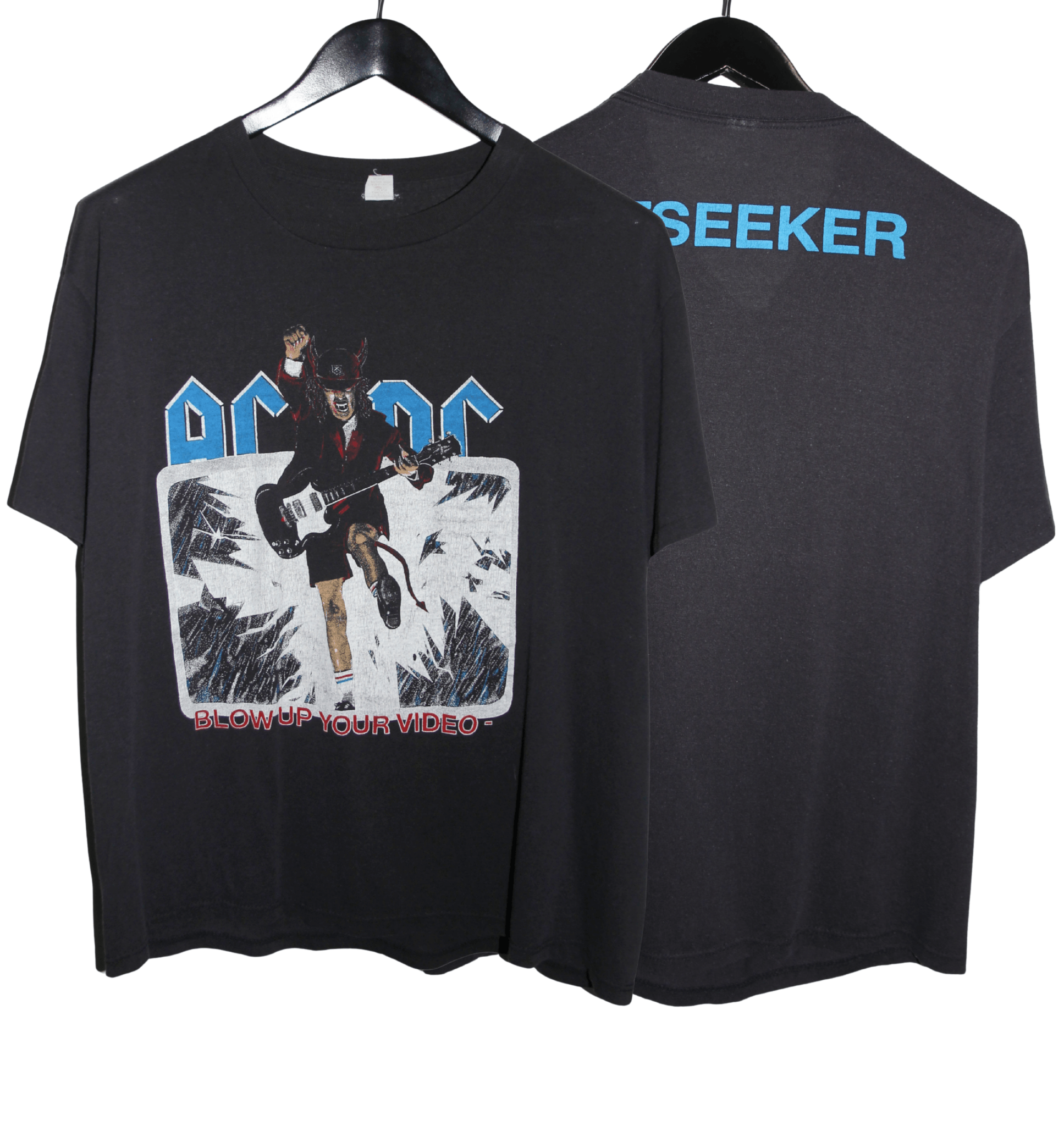 ACDC 90's Blow Up Your Video Shirt - Faded AU