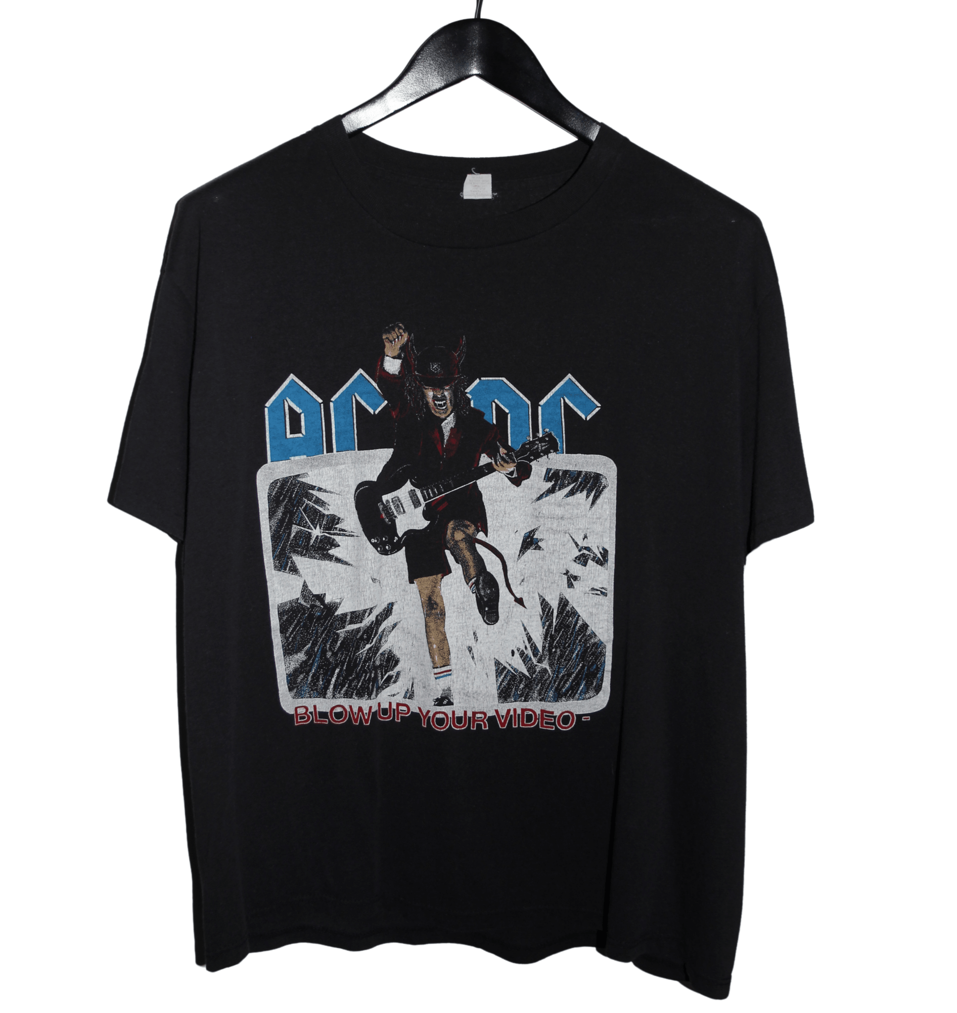 ACDC 90's Blow Up Your Video Shirt - Faded AU