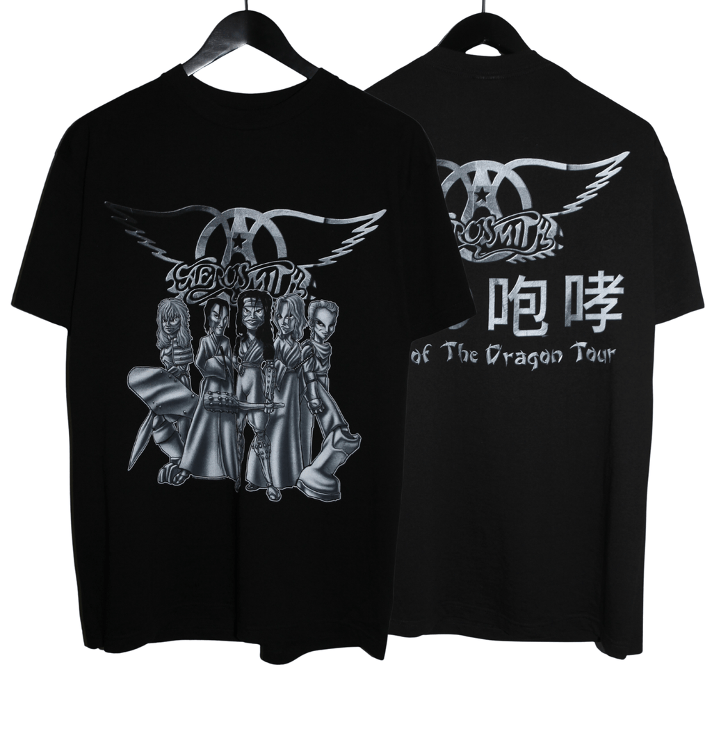 Aerosmith 1999 Roar of the Dragon Tour Shirt - Faded AU