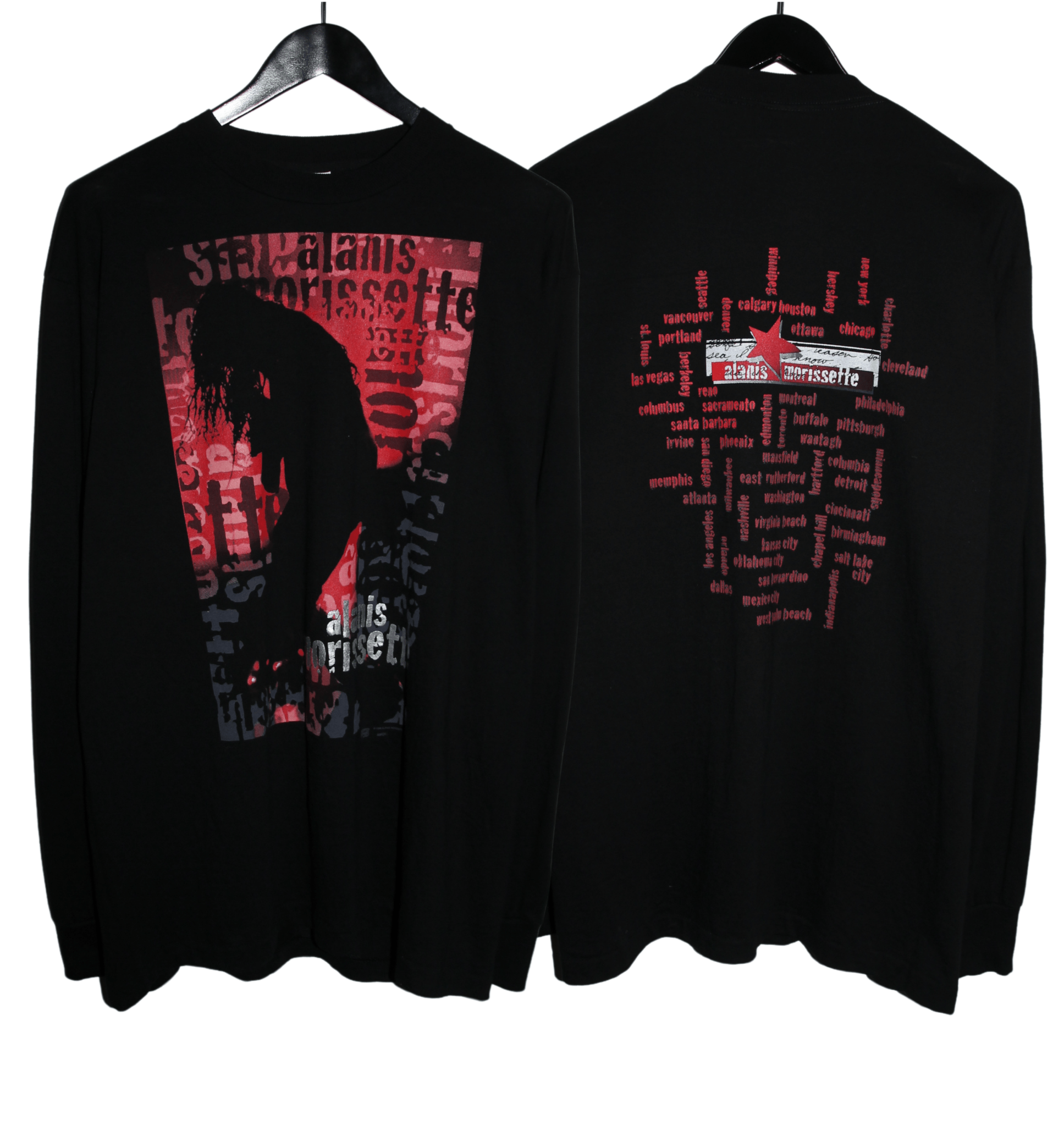 Alanis Morissette 1996 Tour Long Sleeve - Faded AU