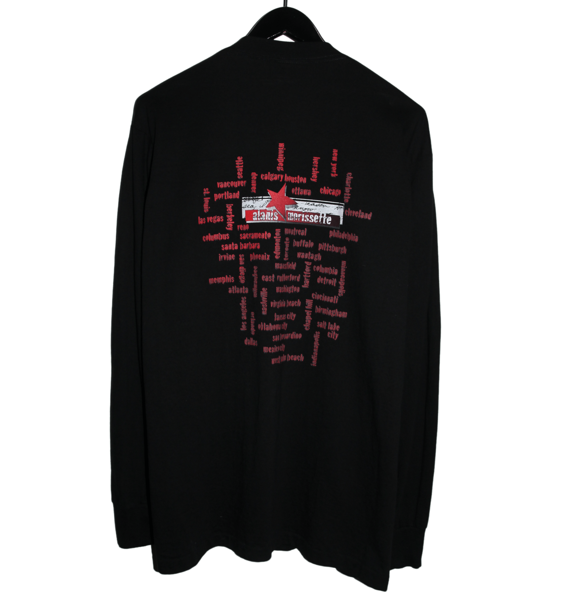 Alanis Morissette 1996 Tour Long Sleeve - Faded AU