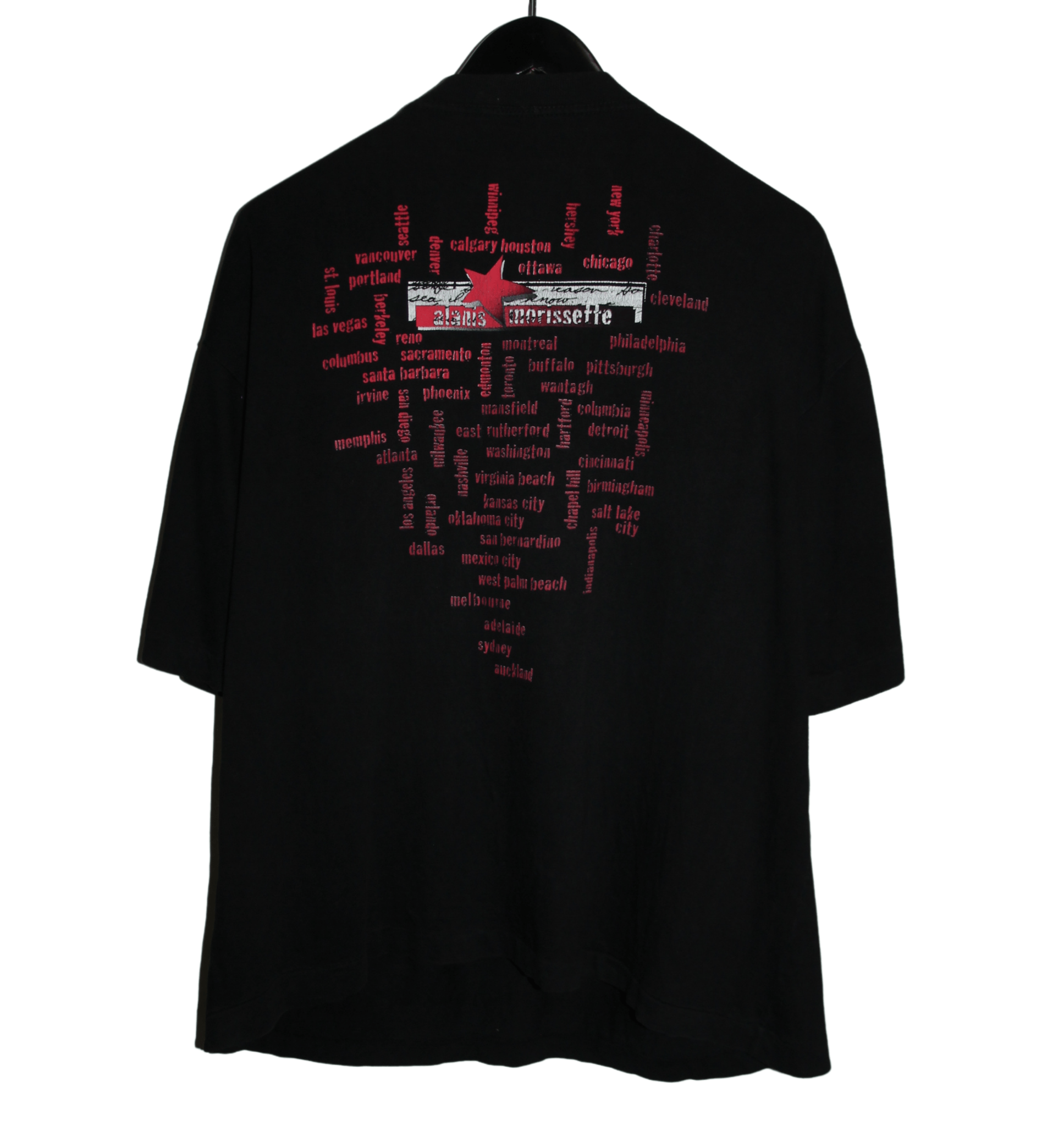 Alanis Morissette 1996 Tour Shirt - Faded AU
