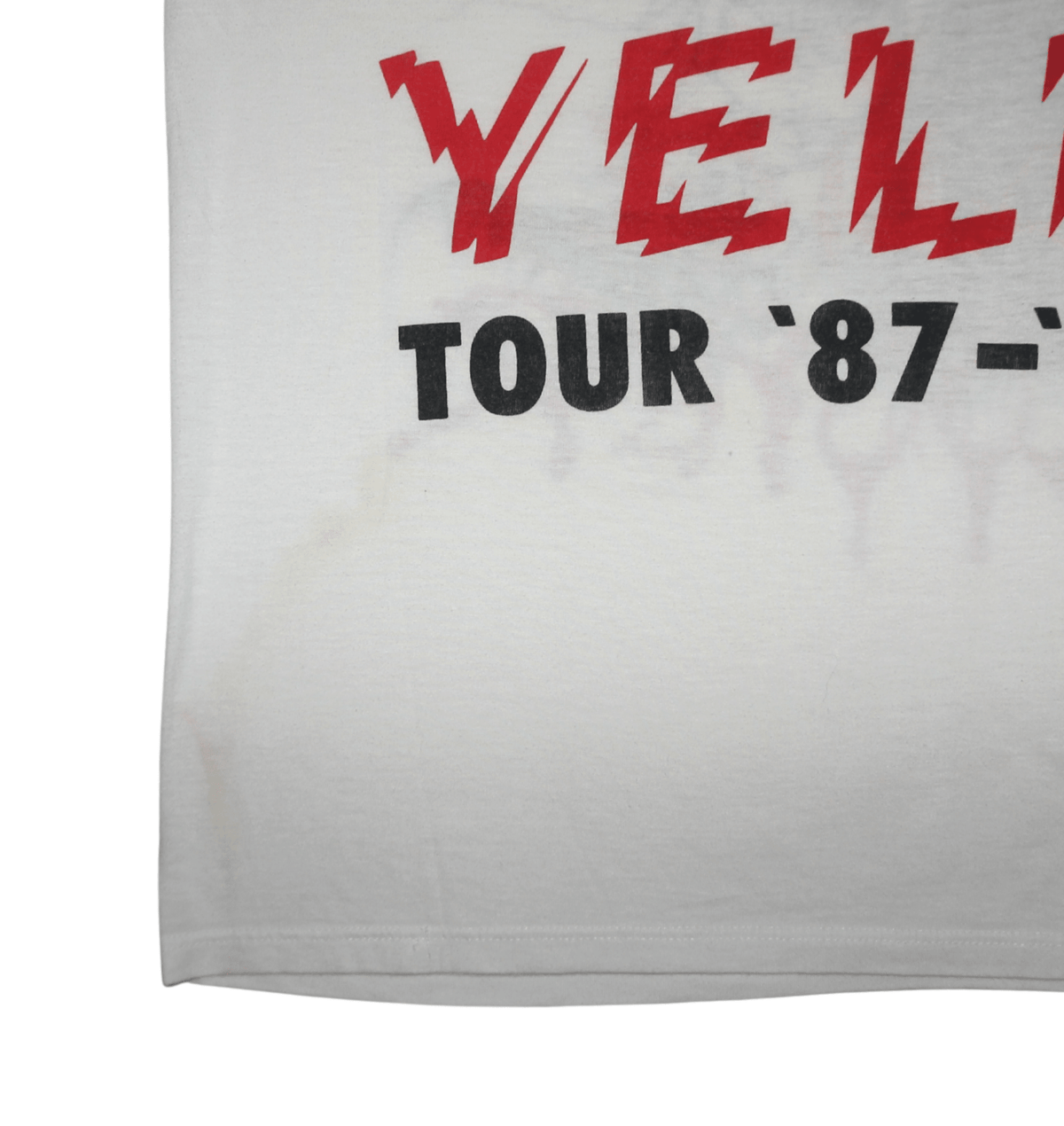 Alice Cooper 1987/88 Raise Your Fist And Yell Tour Shirt - Faded AU