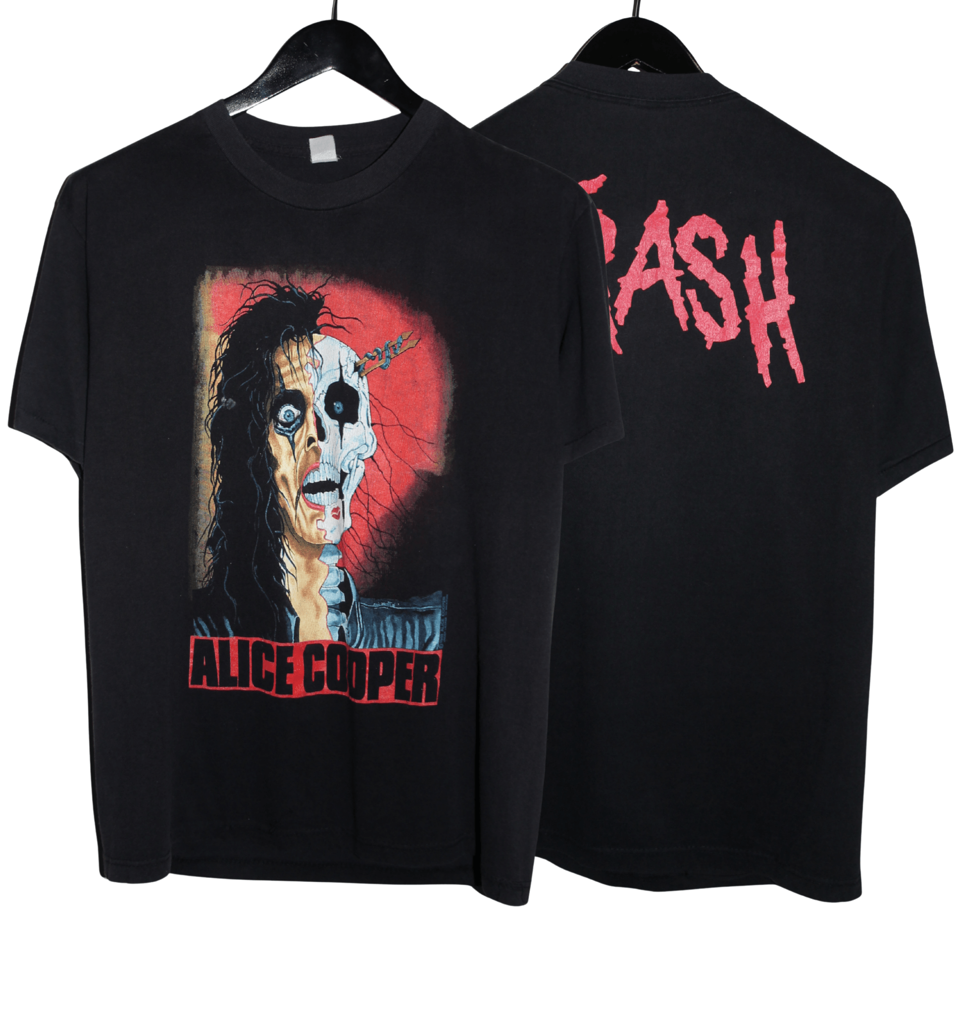 Alice Cooper 1989 Trash Tour Shirt - Faded AU