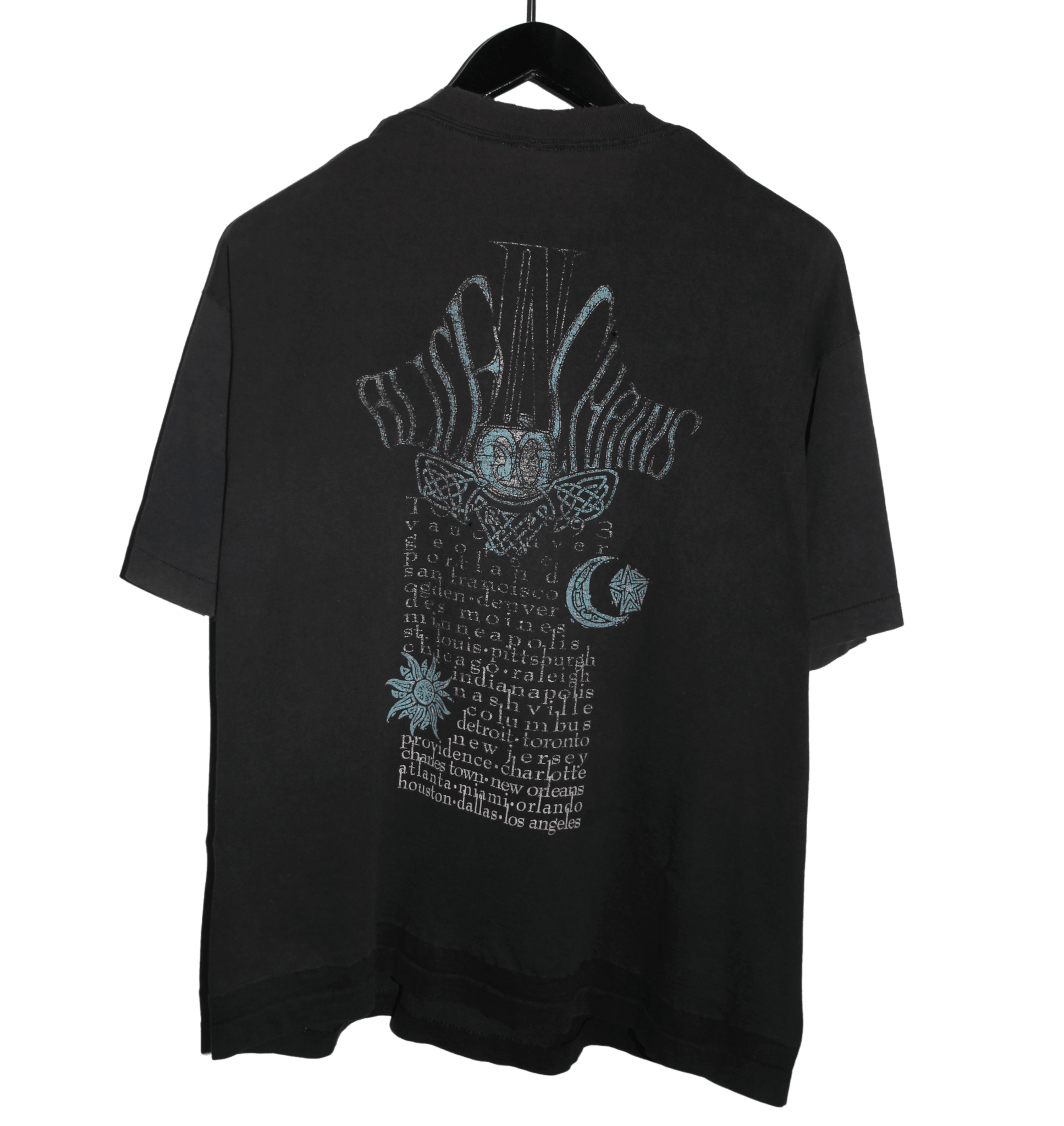 Alice In Chains 1993 Dirt Tour Shirt - Faded AU