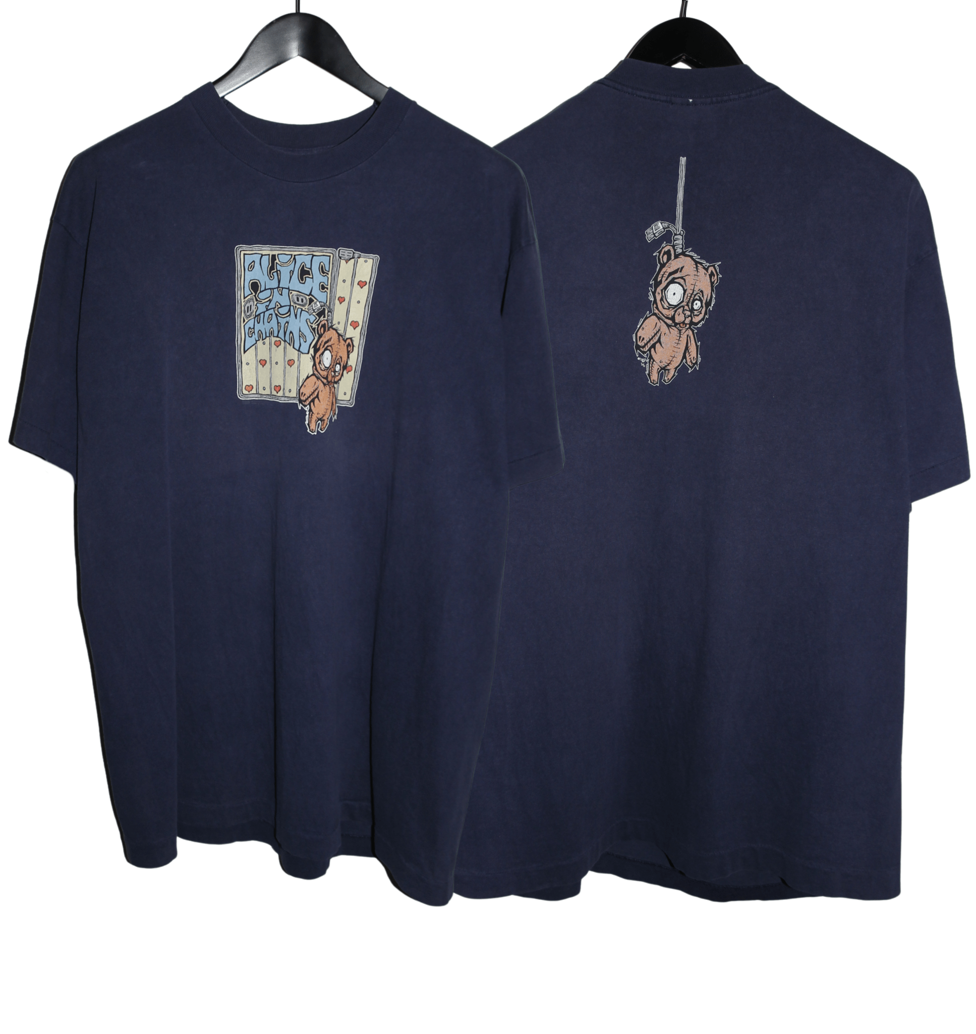 Alice in Chains 1996 Hanging Teddy Shirt - Faded AU