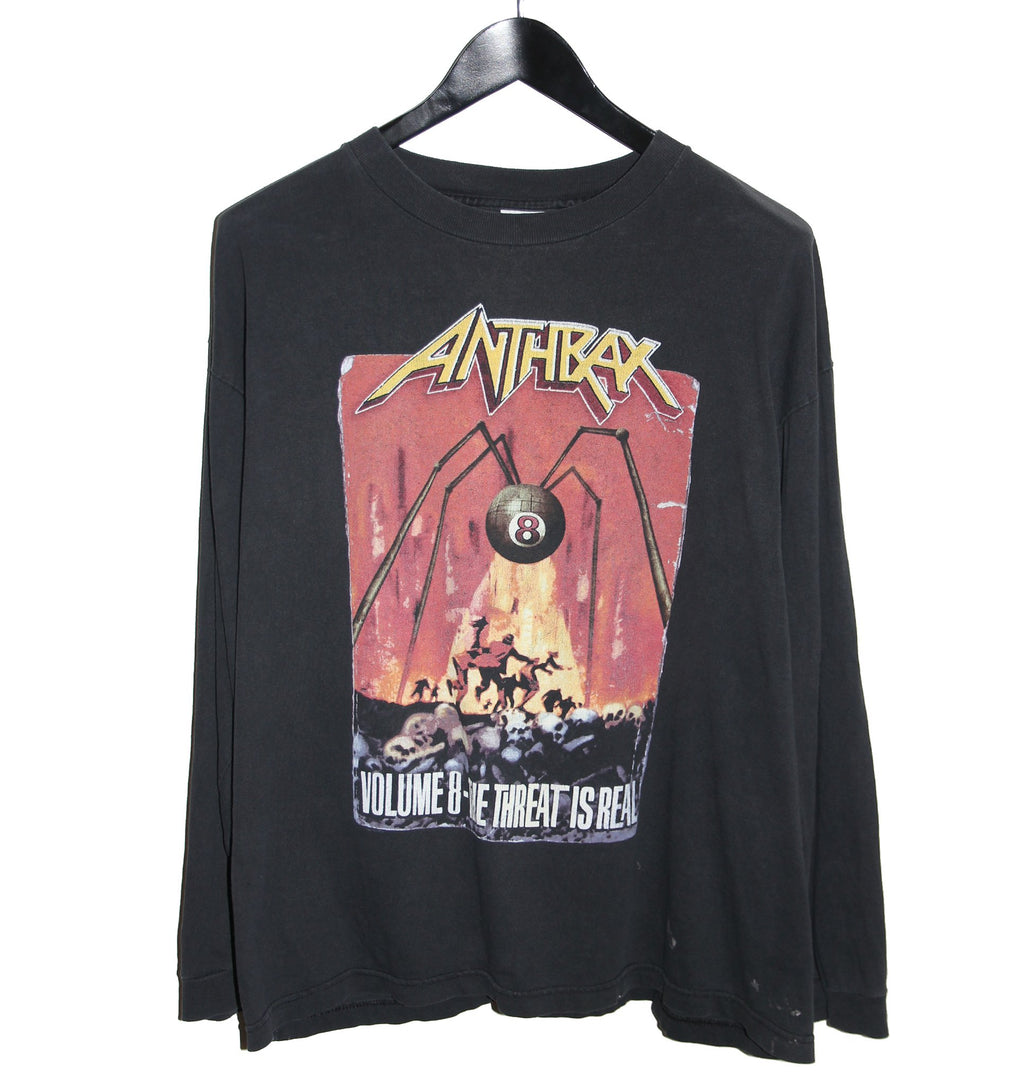 Anthrax 1998 Volume 8: The Threat Is Real Album Long Sleeve - Faded AU