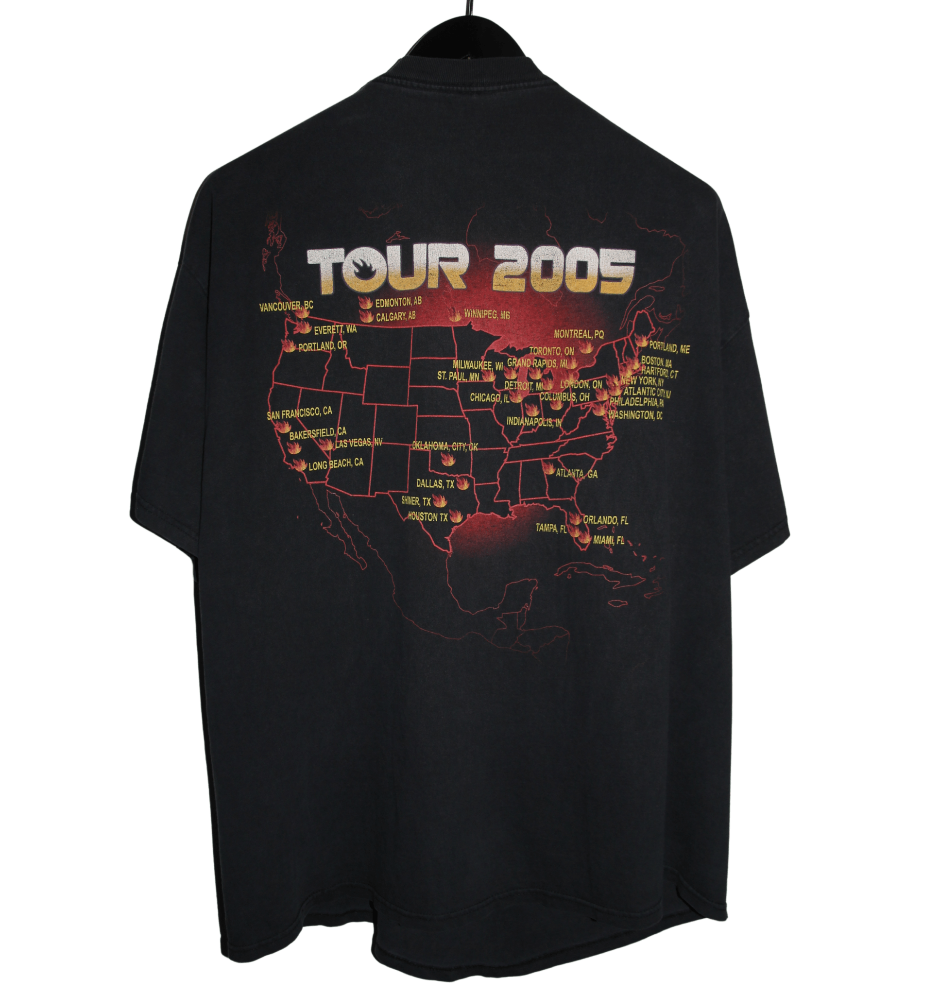 Audioslave 2005 Tour Shirt - Faded AU