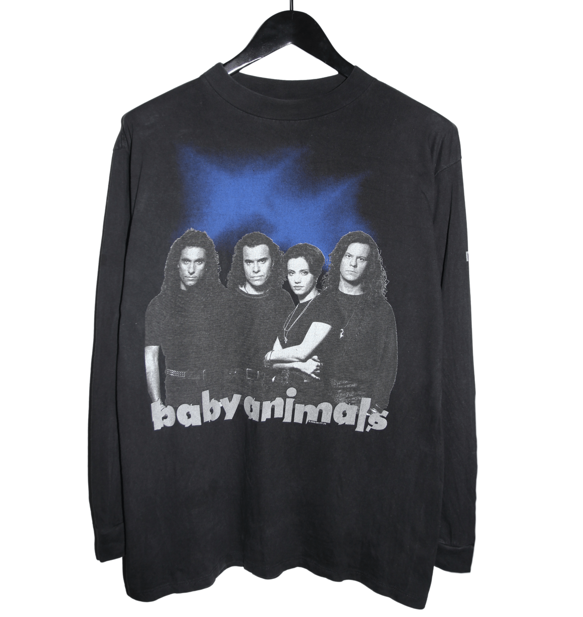 Baby Animals 1991 Let Go Of My Ears Long Sleeve - Faded AU
