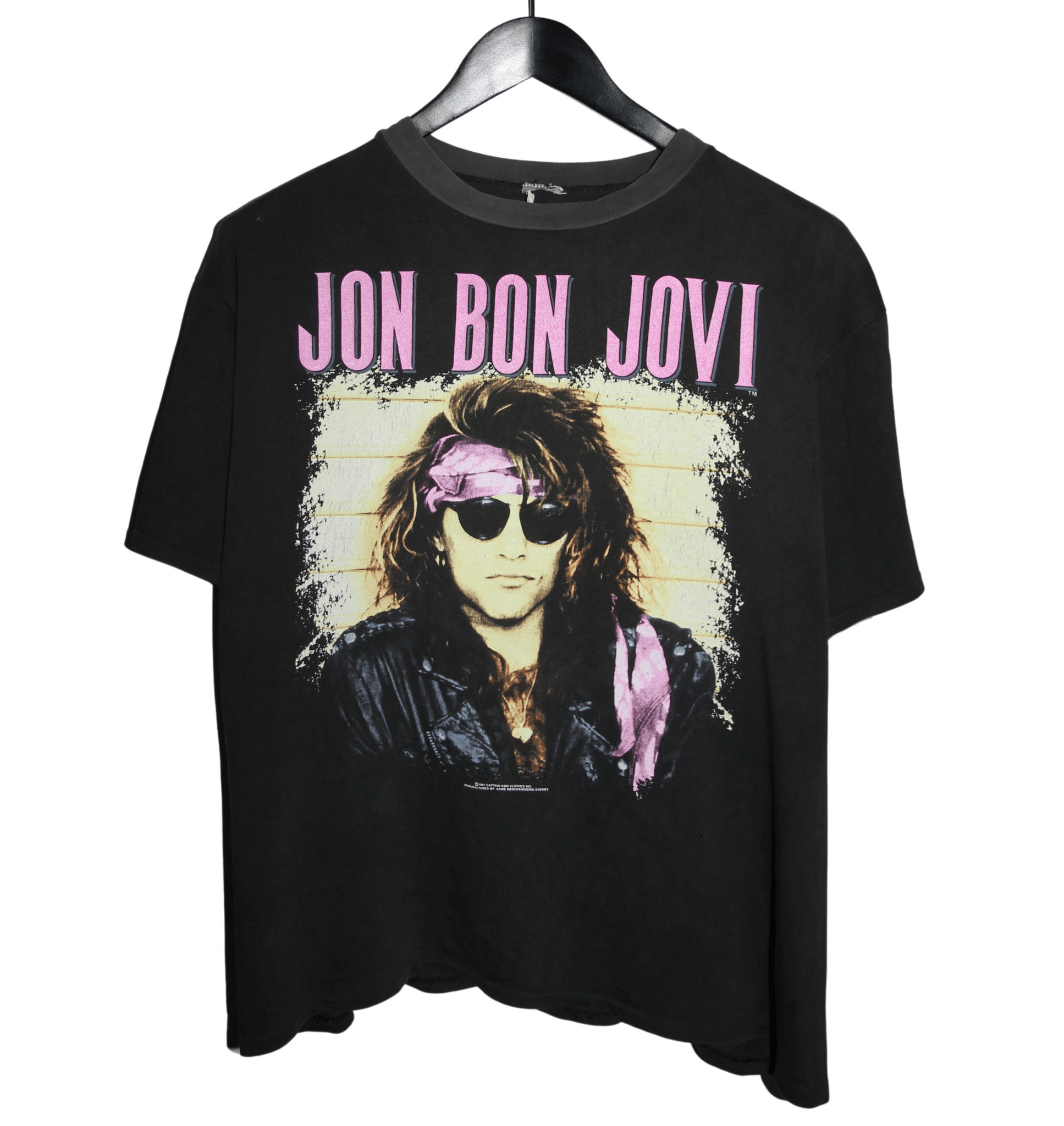 Bon Jovi 1991 Blaze of Glory Shirt - Faded AU