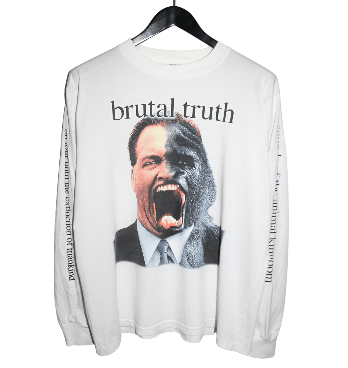Brutal Truth 1998 AU & NZ Tour Long Sleeve - Faded AU