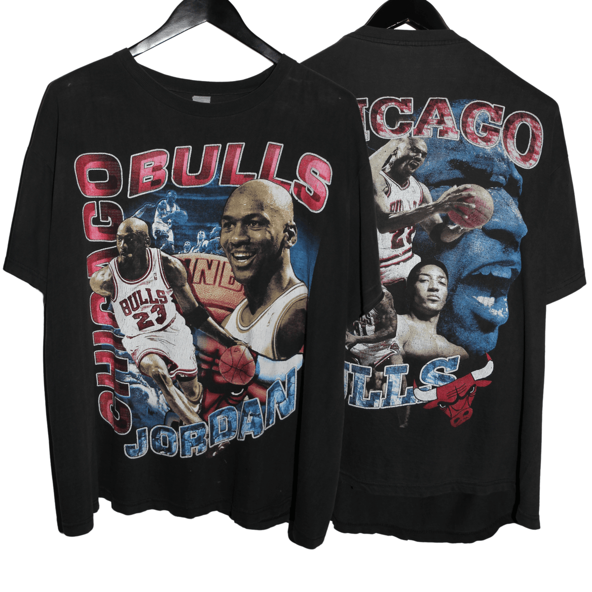 Chicago Bulls 90's Michael Jordan Rap Tee