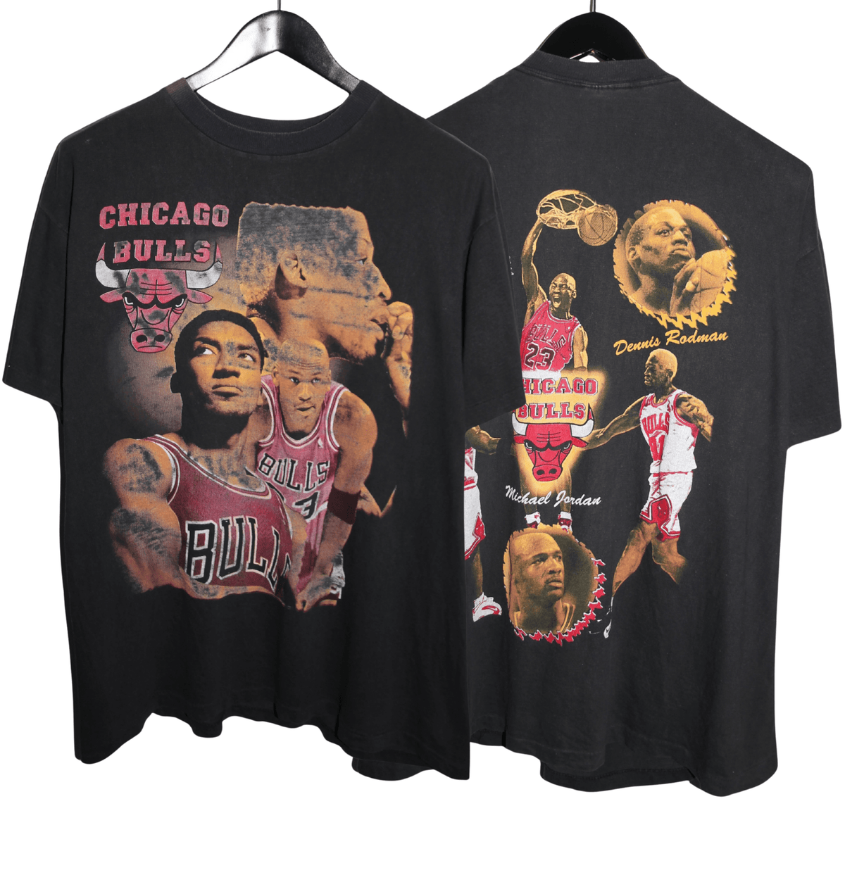 Chicago Bulls 90's Rap Tee - Faded AU