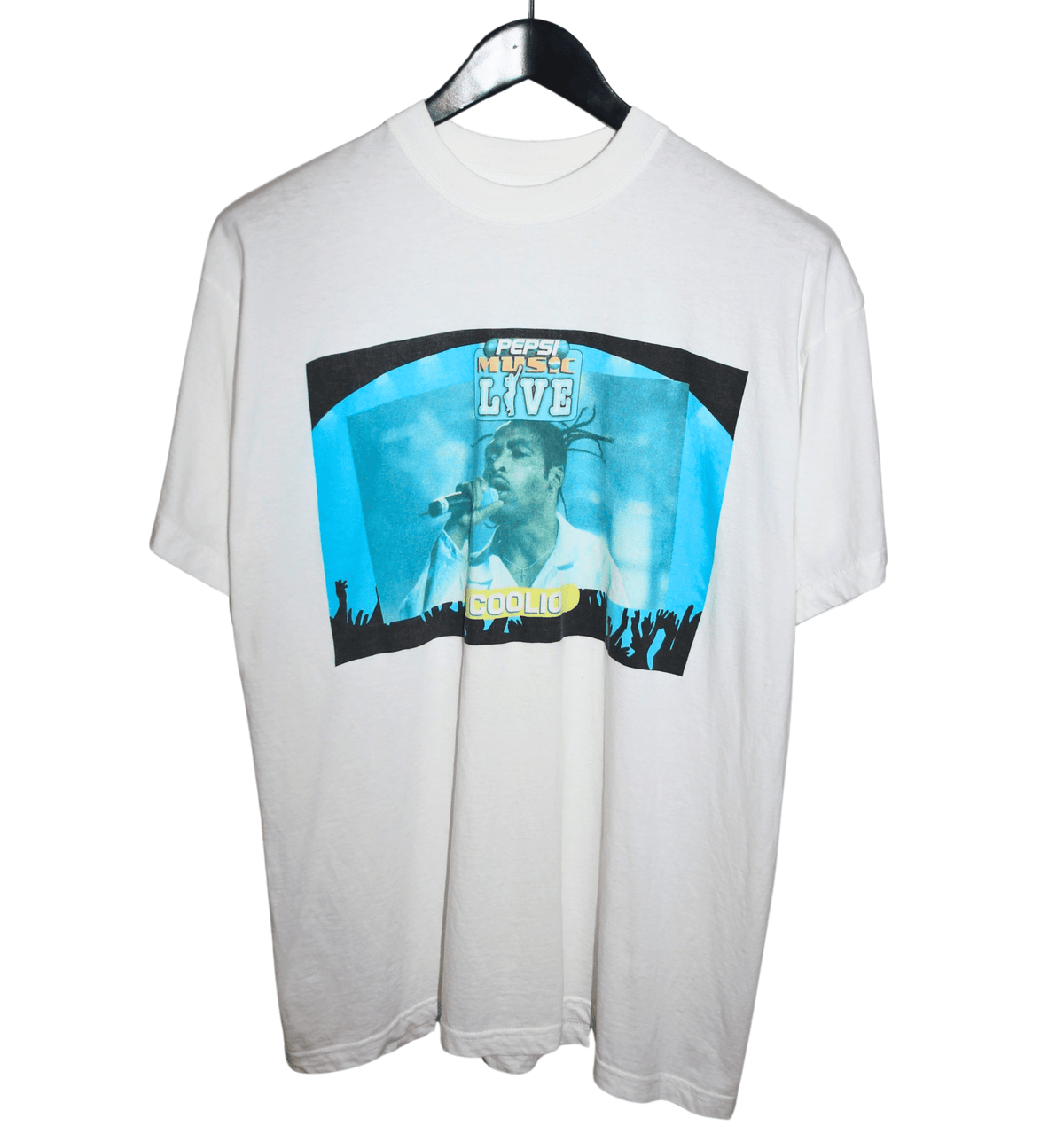 Coolio 90's Pepsi Music Shirt - Faded AU