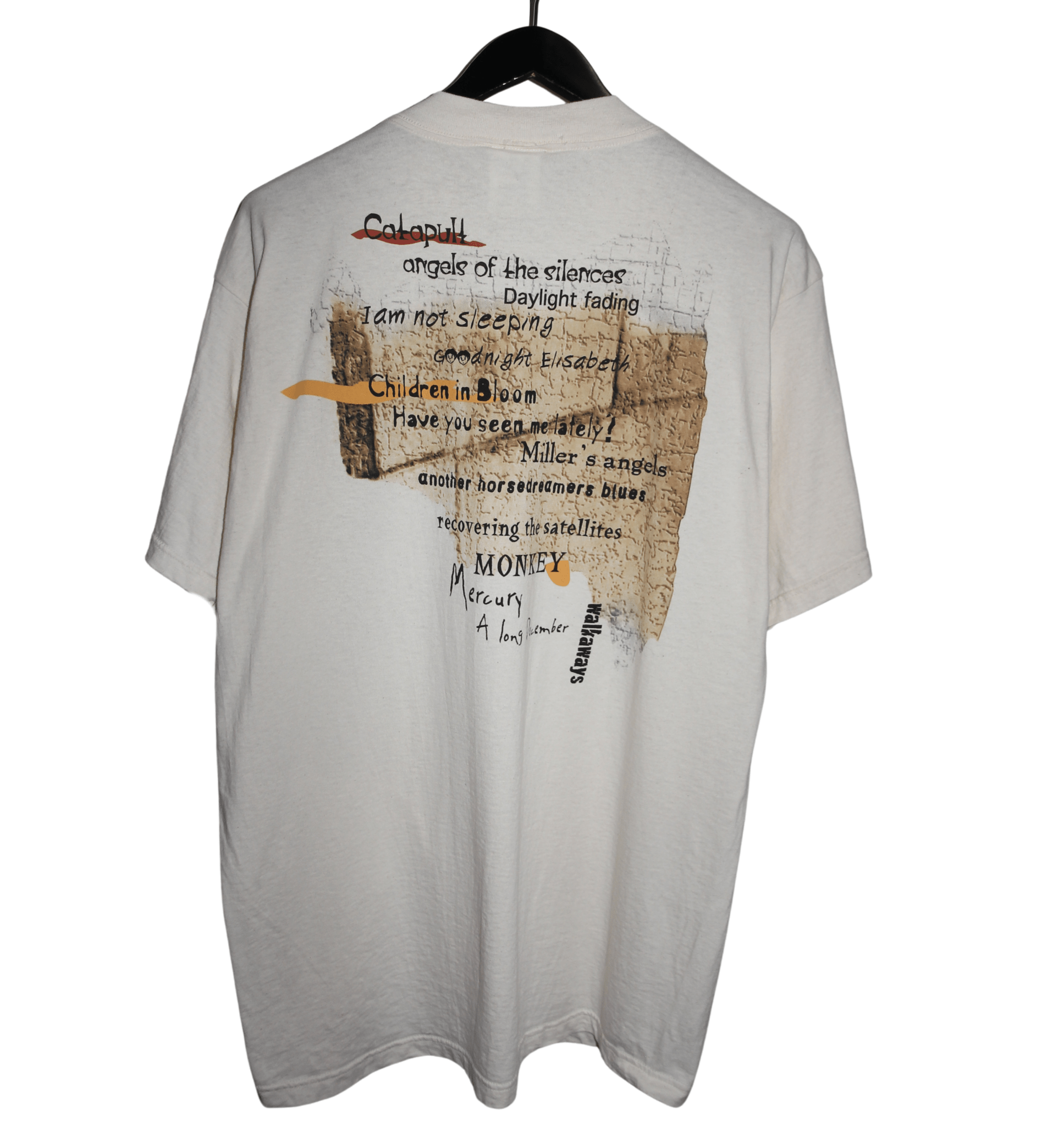 Counting Crows 1997 Recovering The Satellites Shirt - Faded AU