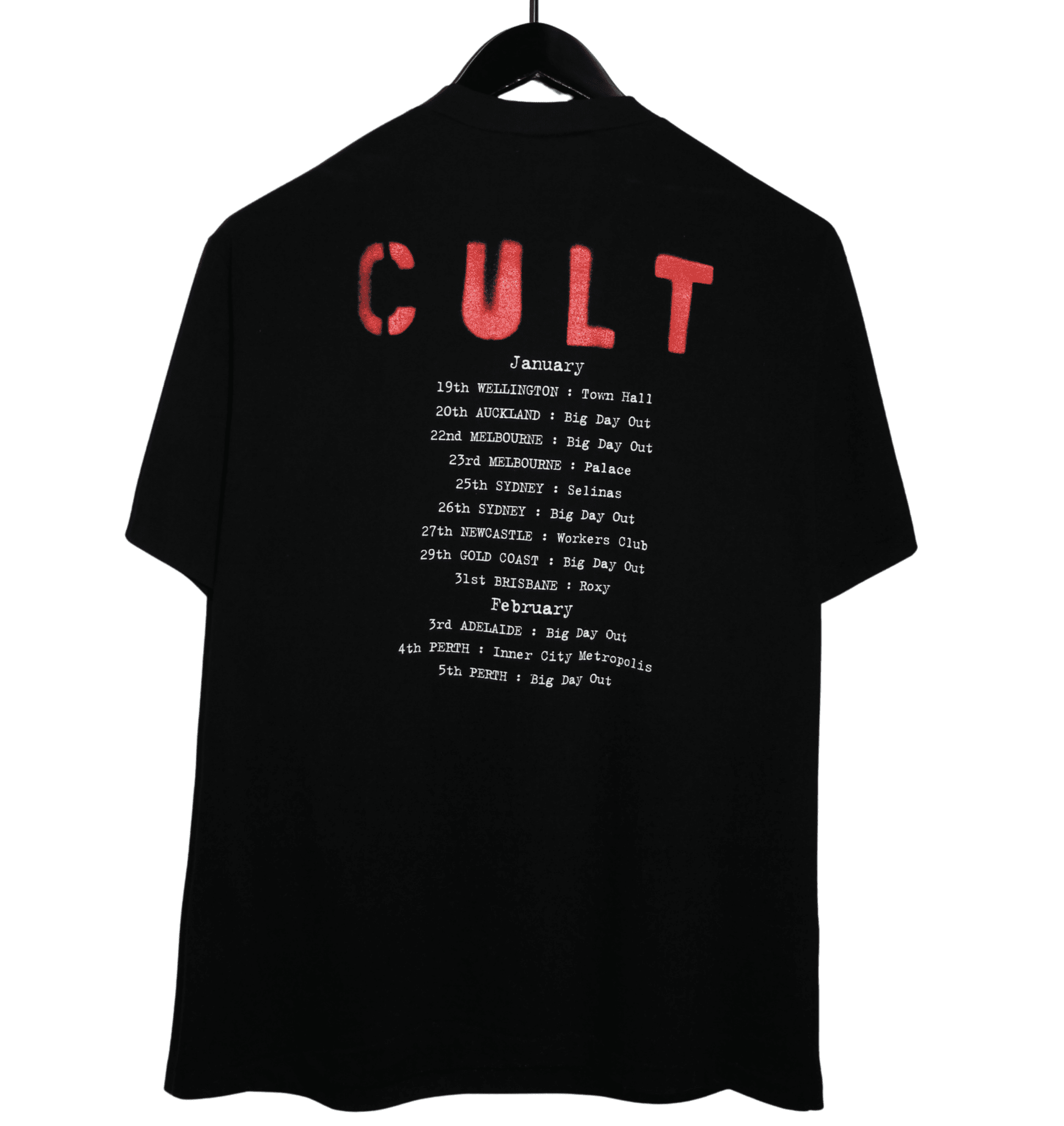 Cult 1995 Tour Shirt - Faded AU