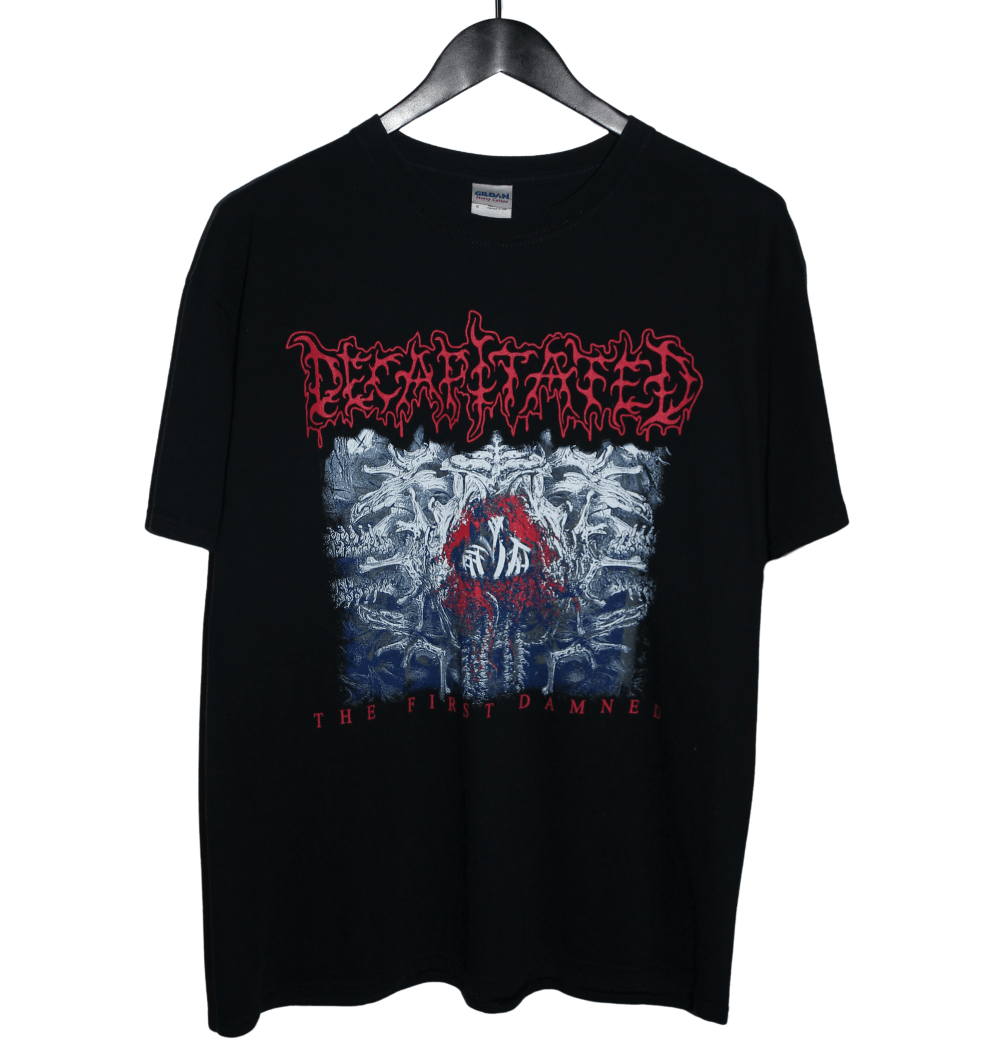 Decapitated 2000's First Damned Shirt - Faded AU