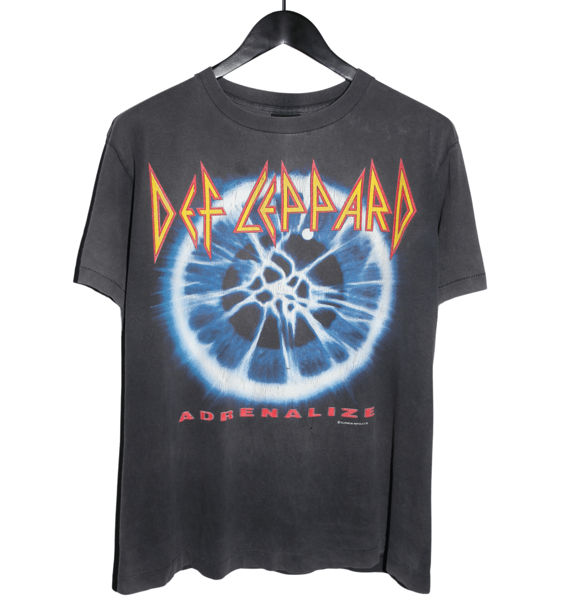 Def Leppard 1992 Adrenalize Tour Shirt - Faded AU