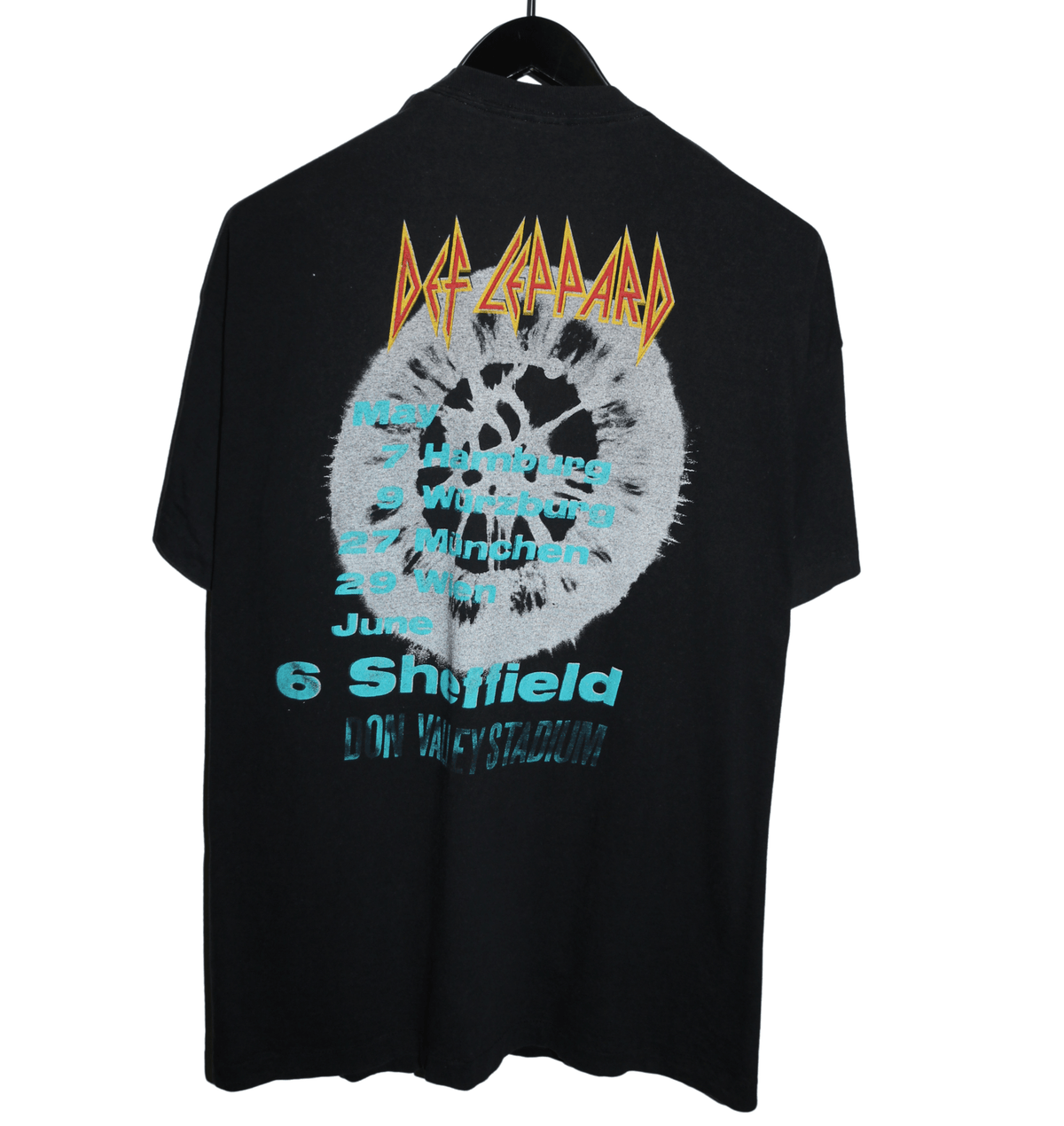 Def Leppard 1993 European Tour Shirt - Faded AU