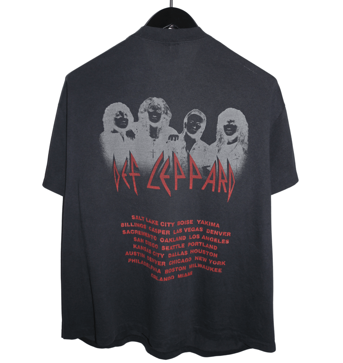 Def Leppard 90's Tour Shirt - Faded AU