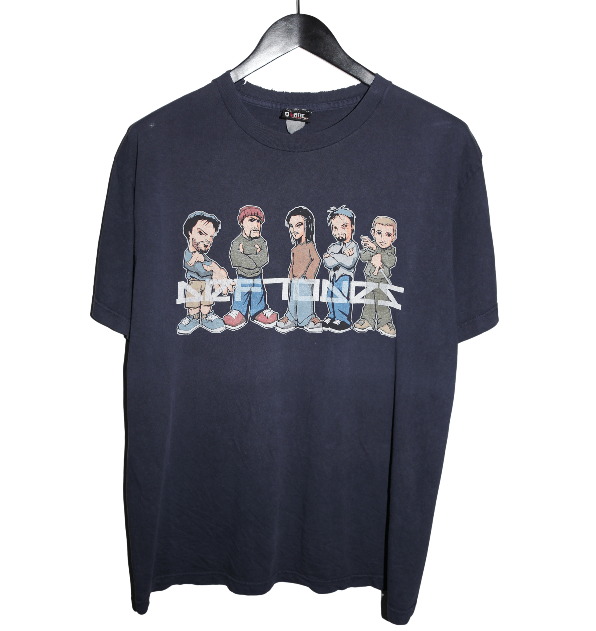 Deftones 2000 Cartoon Shirt - Faded AU