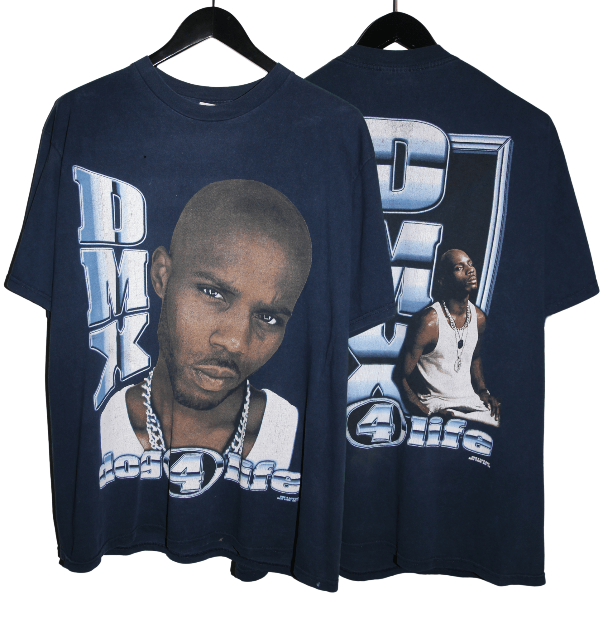 DMX 2001 Dog 4 Life Rap Tee - Faded AU