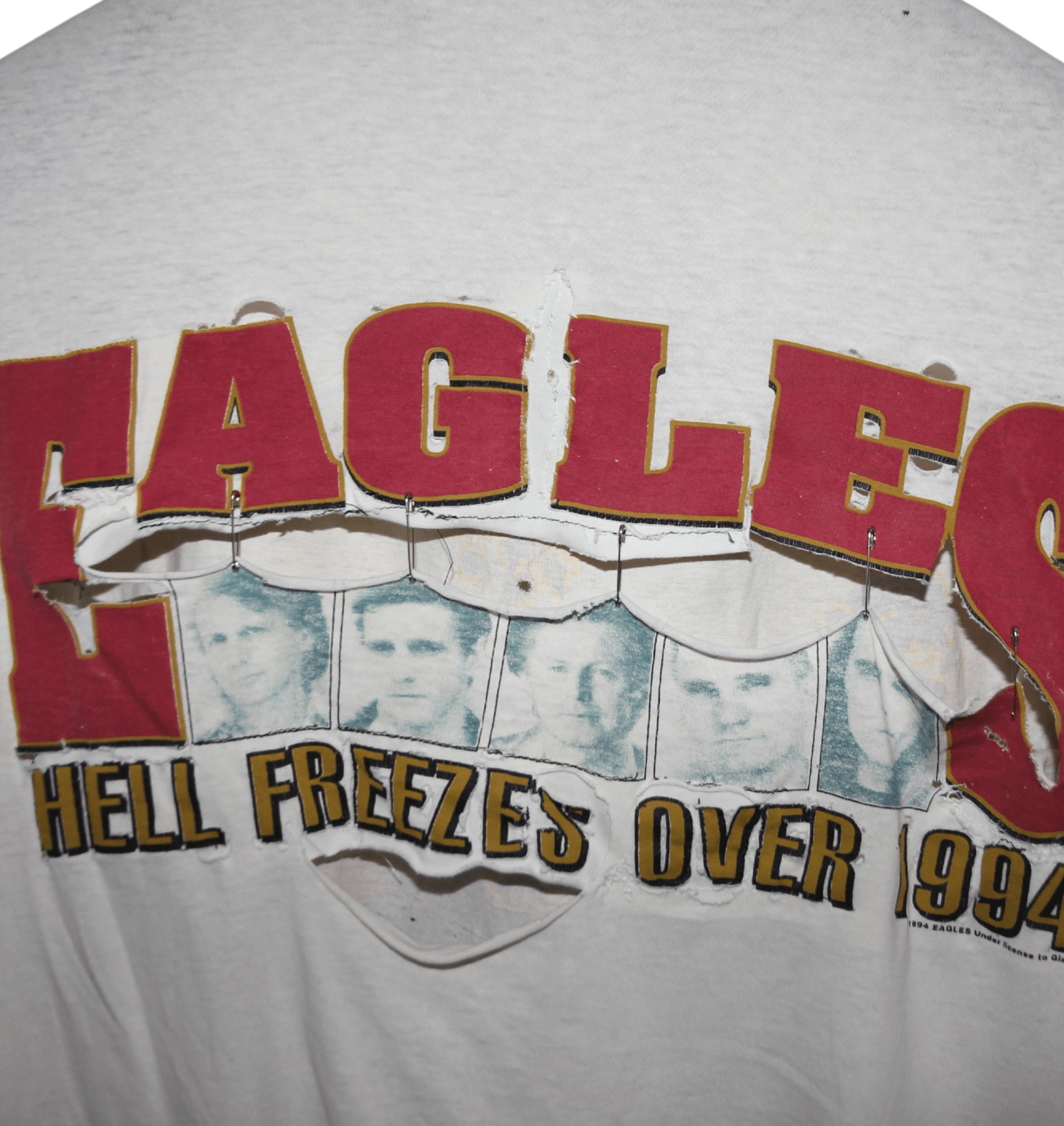 Eagles 1994 Hell Freezes Over Album Shirt - Faded AU