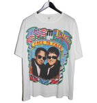 Elton John Billy Joel 1995 Face To Face World Tour Shirt - Faded AU