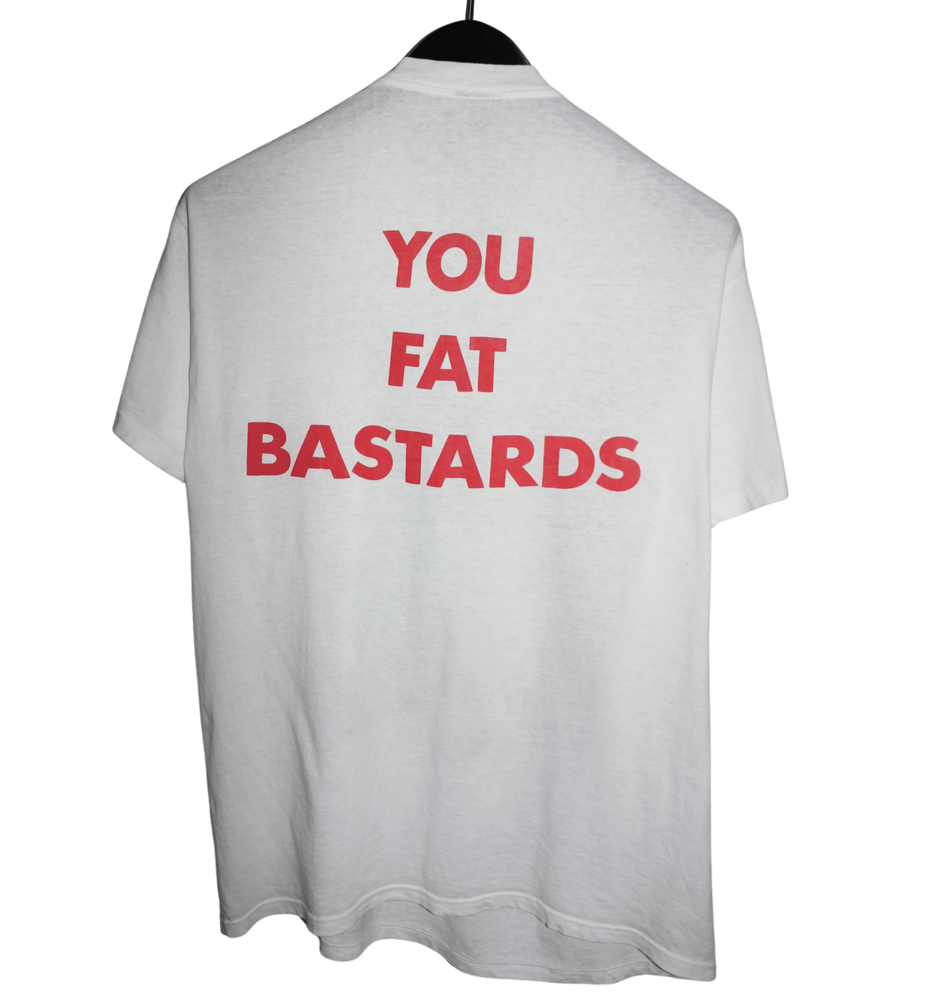 Faith No More 1990 You Fat Bastards Shirt - Faded AU