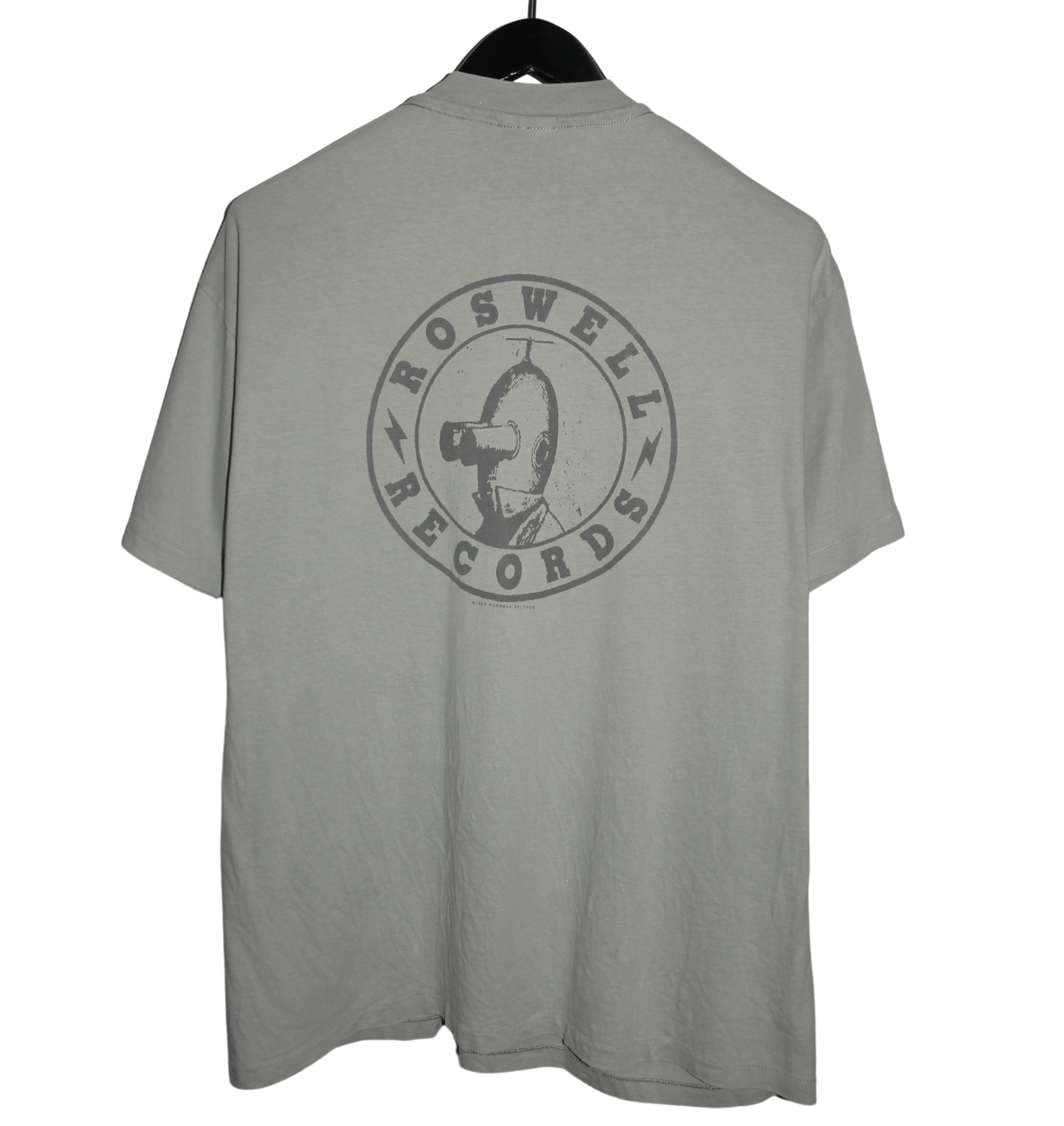 Foo Fighters 1995 Roswell Records Shirt - Faded AU