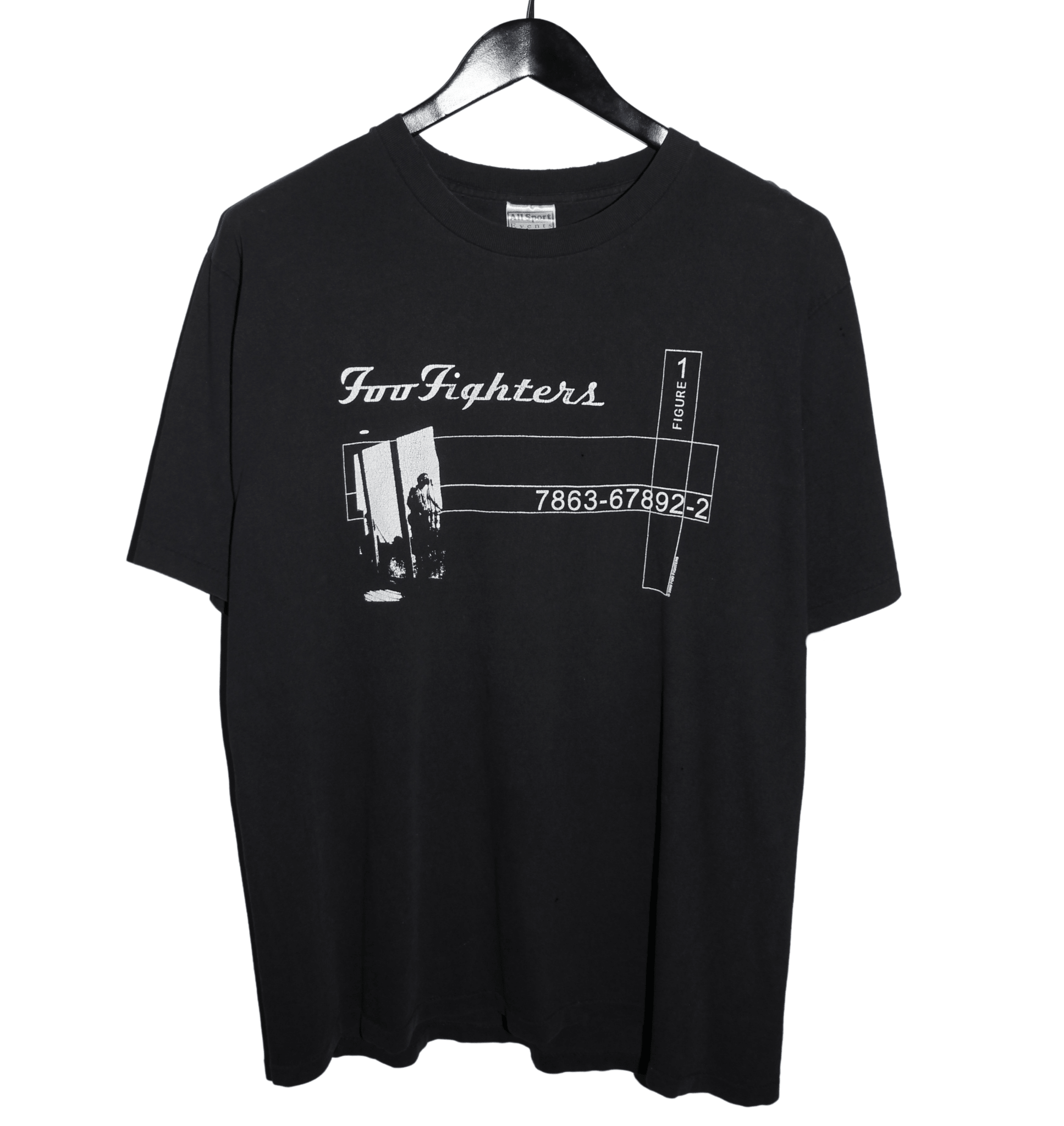 Foo Fighters 2000 Figure 1 Tour Shirt - Faded AU