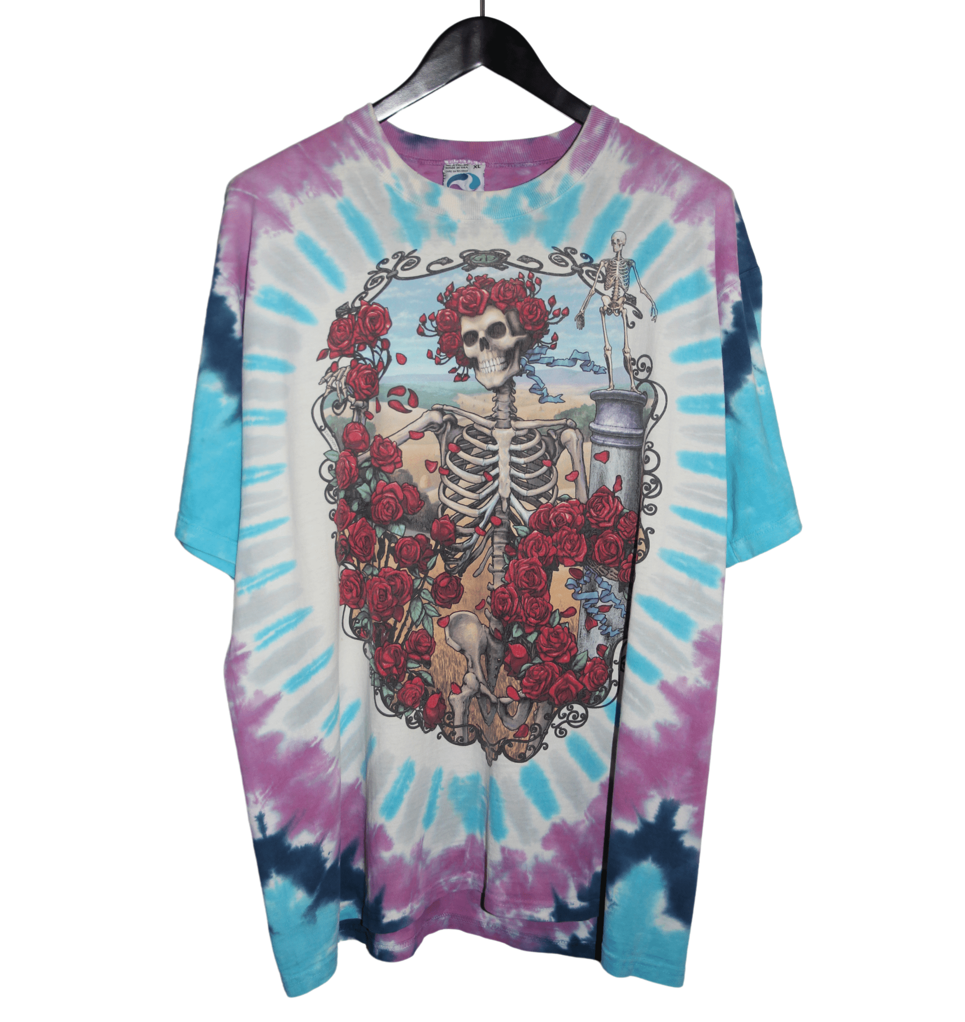 Grateful Dead 1995 30 Years Anniversary Tie Dye Shirt - Faded AU