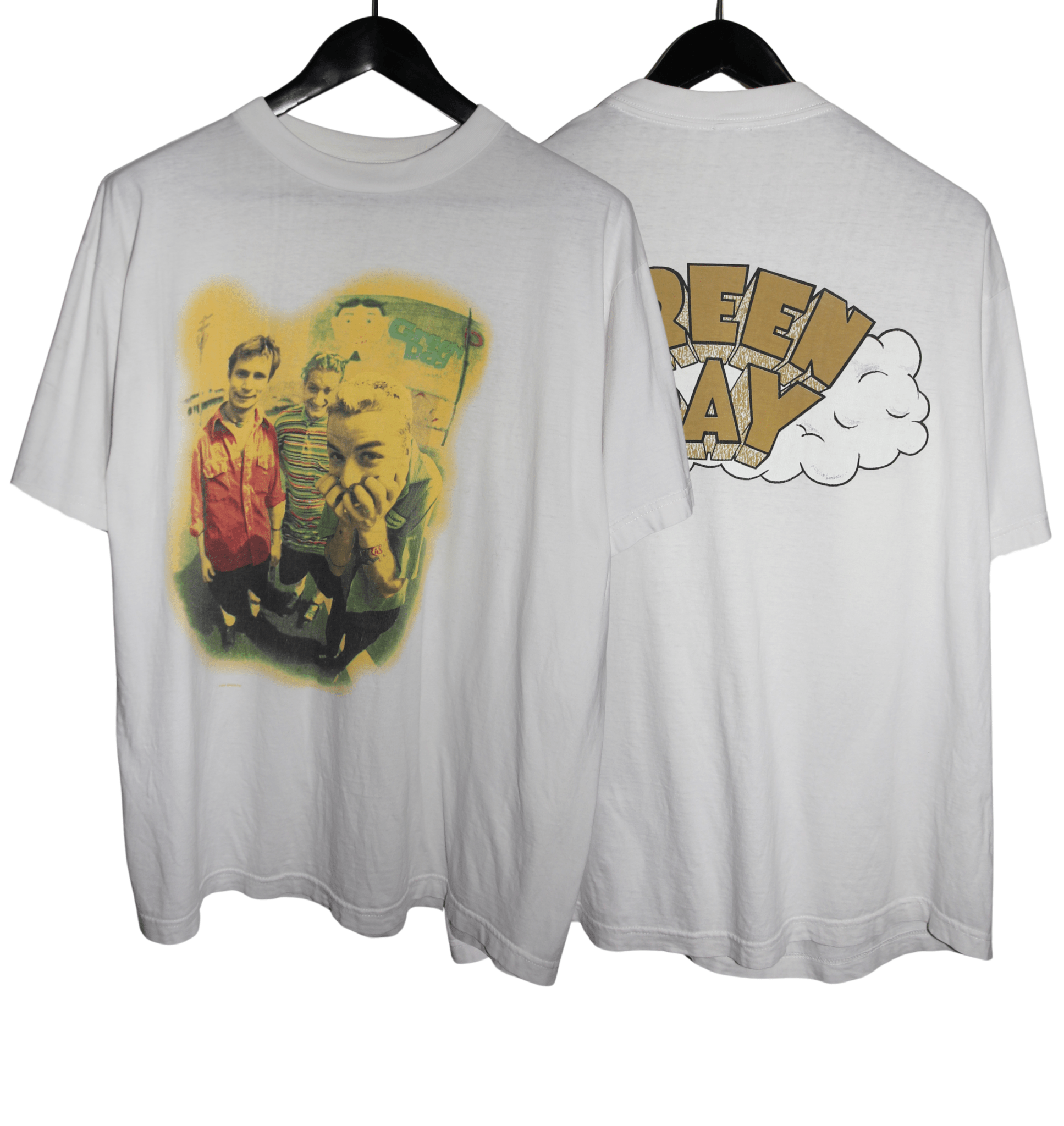 Green Day 1995 Insomniac Shirt - Faded AU